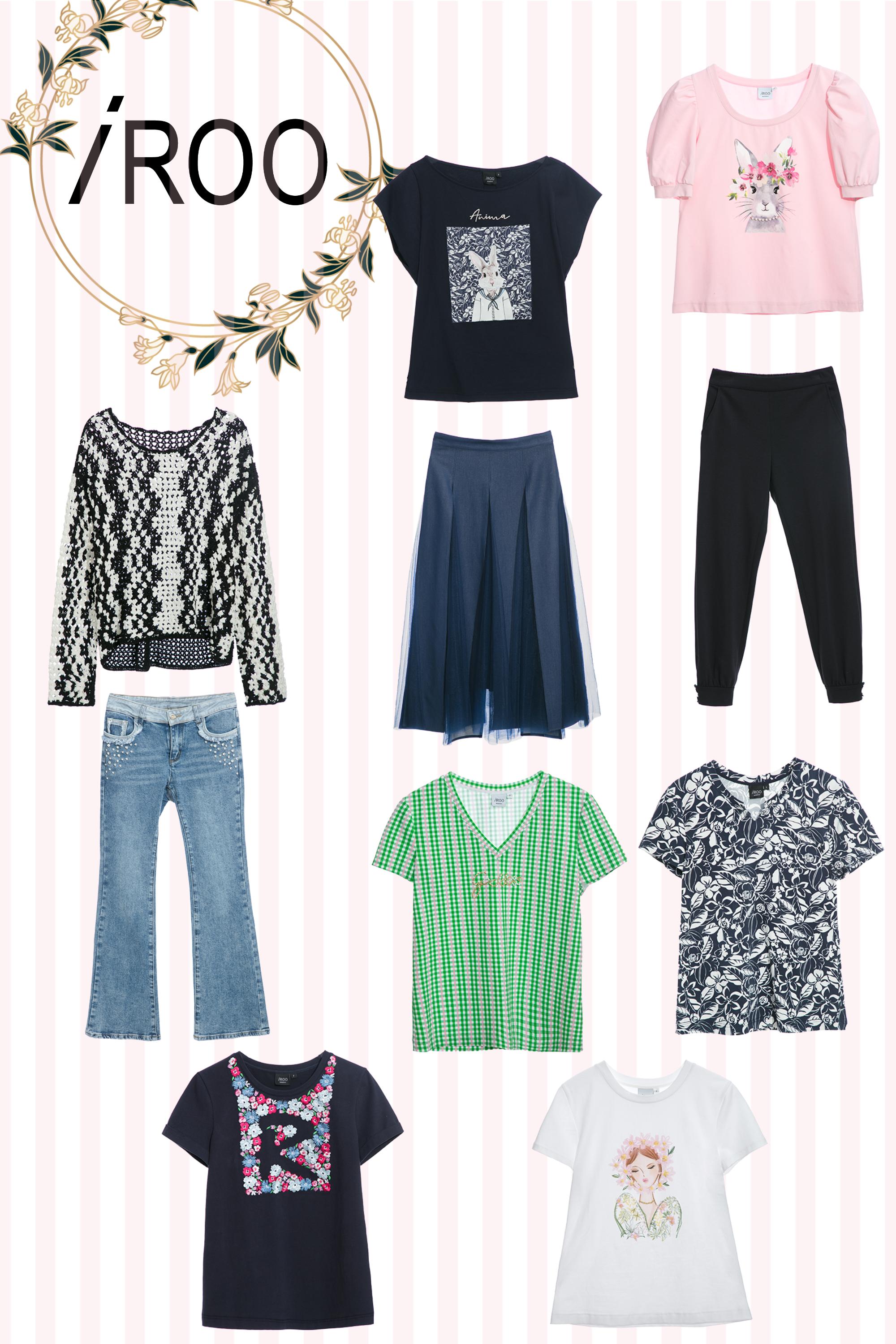 運動時裝,女裝上衣,刺繡,春夏穿搭,人氣商品,T-Shirts,純棉,白色上衣,刺繡上衣,刺繡單品特輯,牛仔褲,牛仔,褲子,夏日丹寧,牛仔裙,中長裙,網紗,半身裙