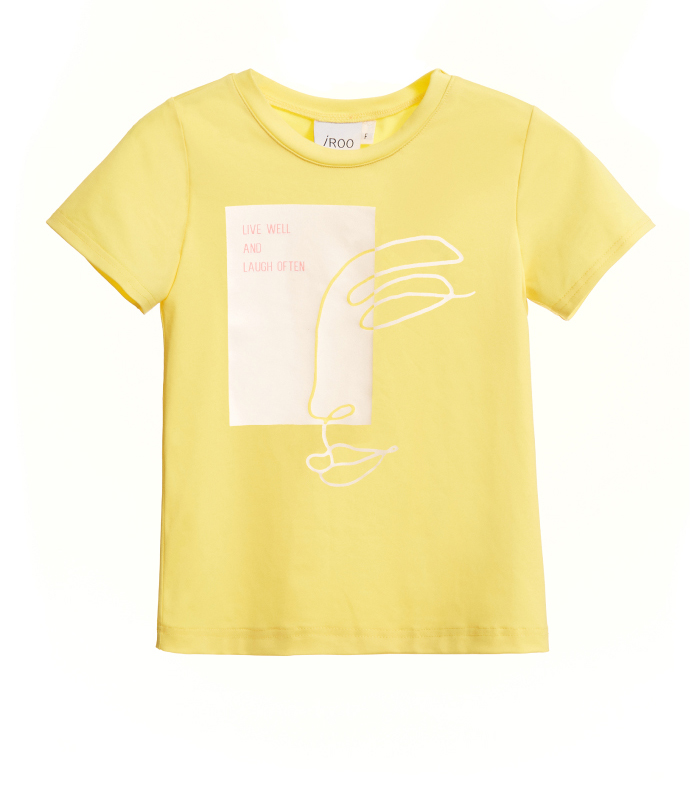 全民守護愛心T恤(兒童)-能量黃