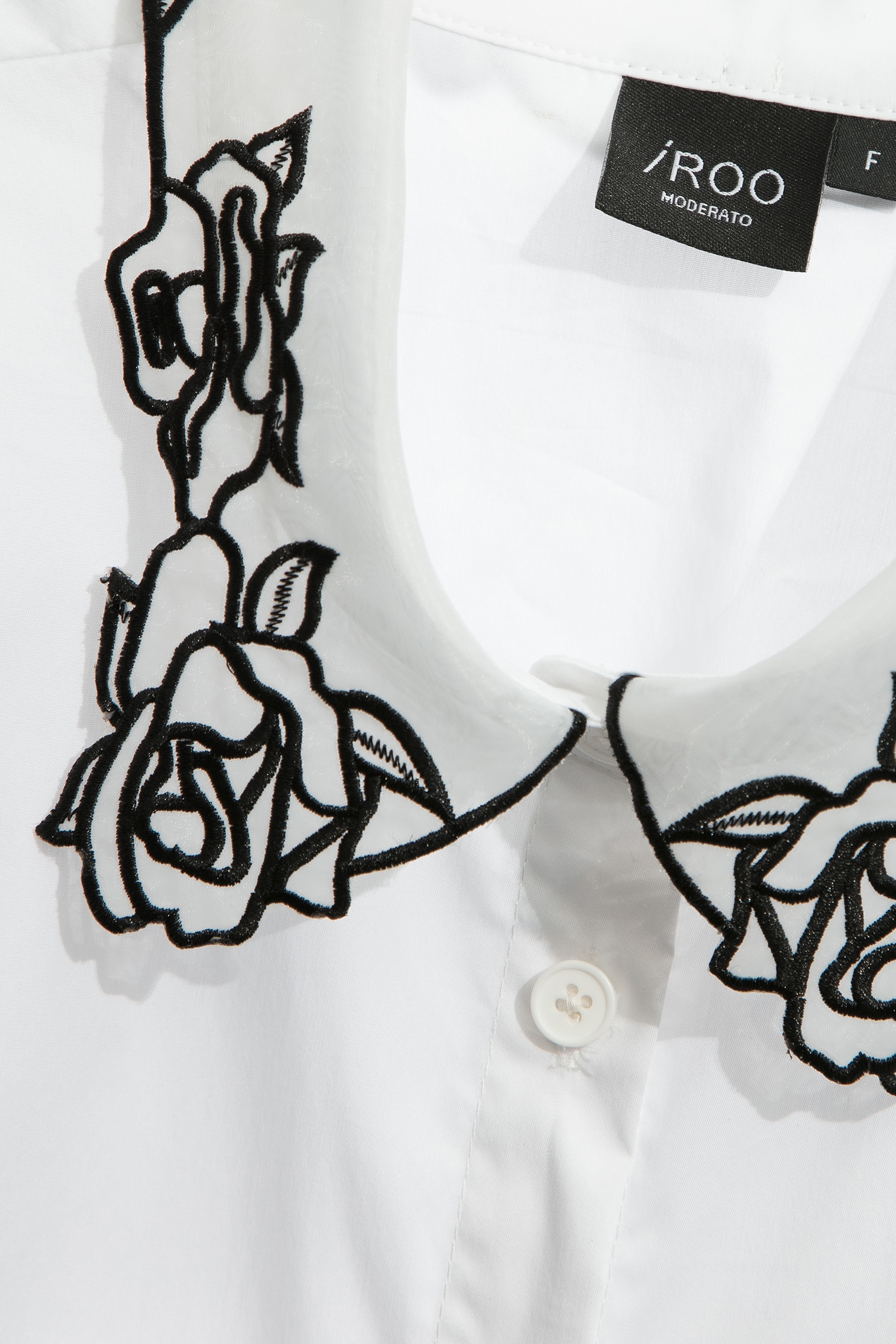 玫瑰花刺繡領片玫瑰花刺繡領片,刺繡,秋冬穿搭,花花世界