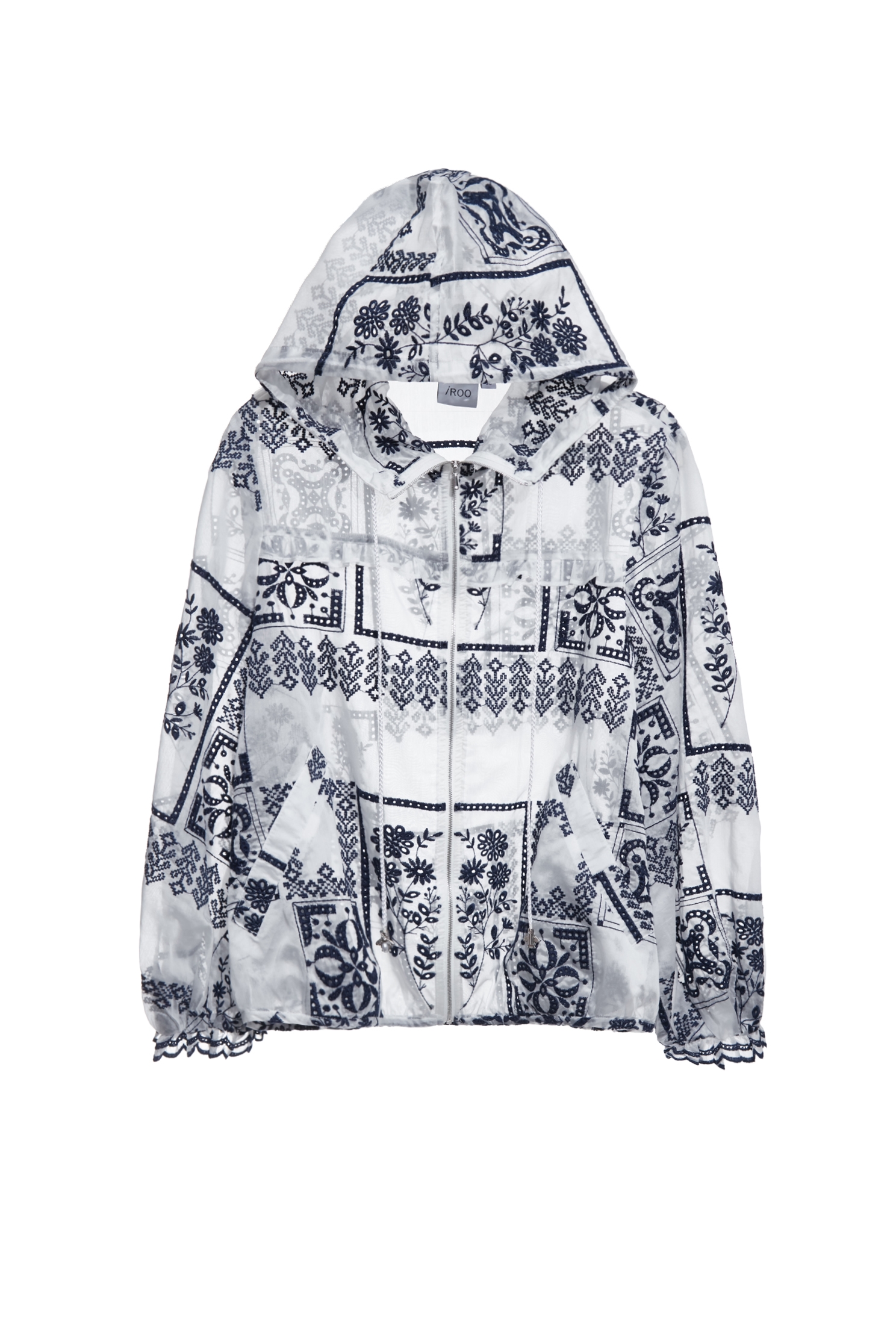 溫室花園繡花連帽外套溫室花園繡花連帽外套,一般外套,外套,春夏穿搭,繡花