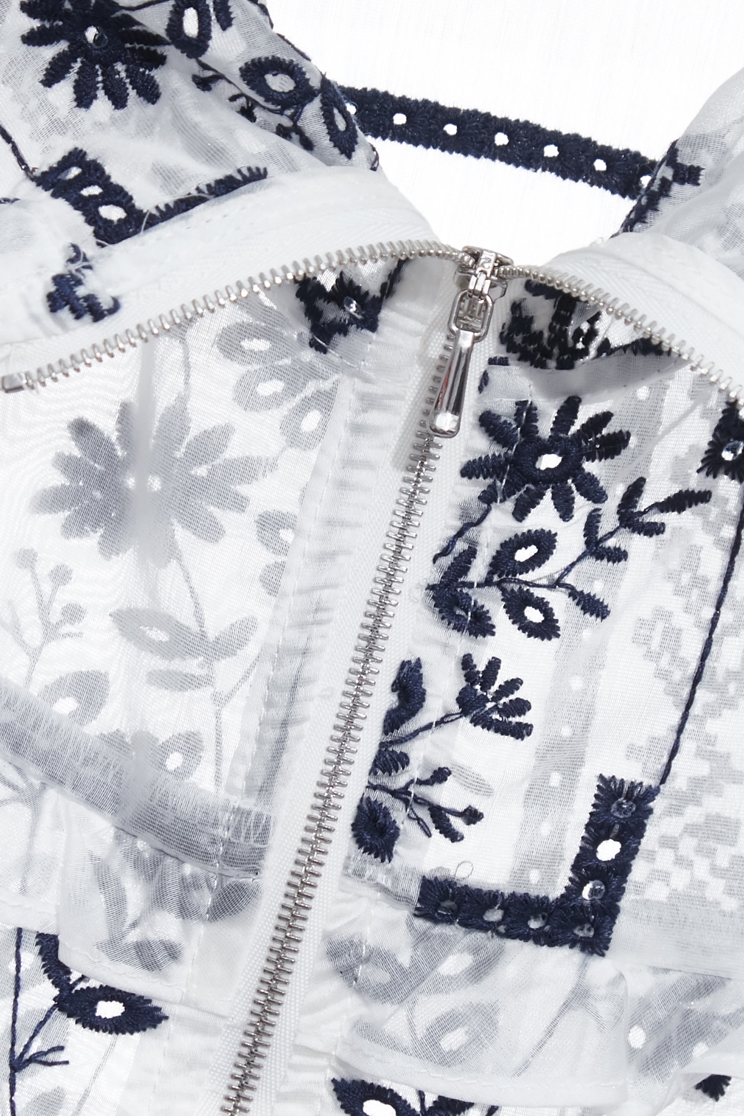 溫室花園繡花連帽外套溫室花園繡花連帽外套,一般外套,外套,春夏穿搭,繡花