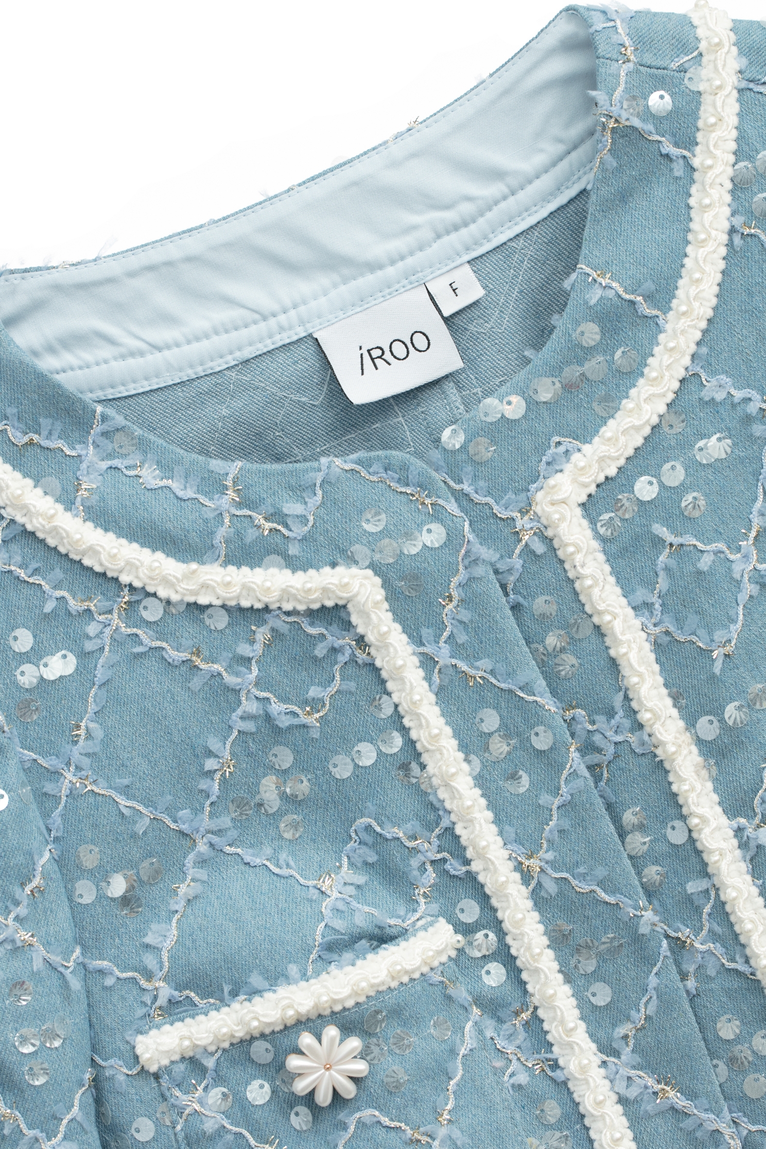 小香風格紋亮片牛仔外套小香風格紋亮片牛仔外套,一般外套,刺繡,外套,小香風,小香風外套,春夏穿搭,時髦成套搭配,格紋,毛呢花呢,牛仔,牛仔外套