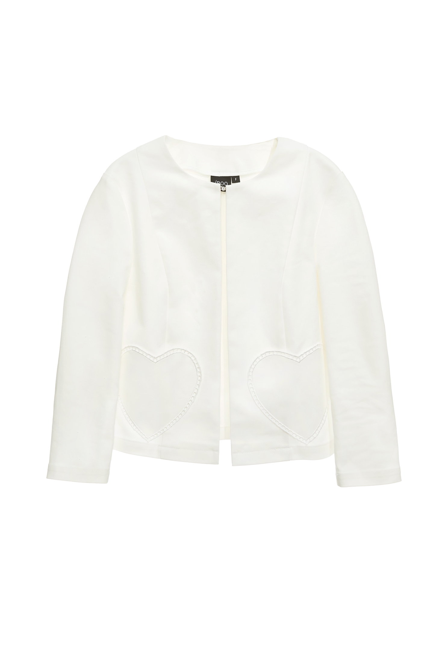 愛心口袋繡花外套愛心口袋繡花外套,一般外套,上班OL穿搭,外套,春夏穿搭,繡花