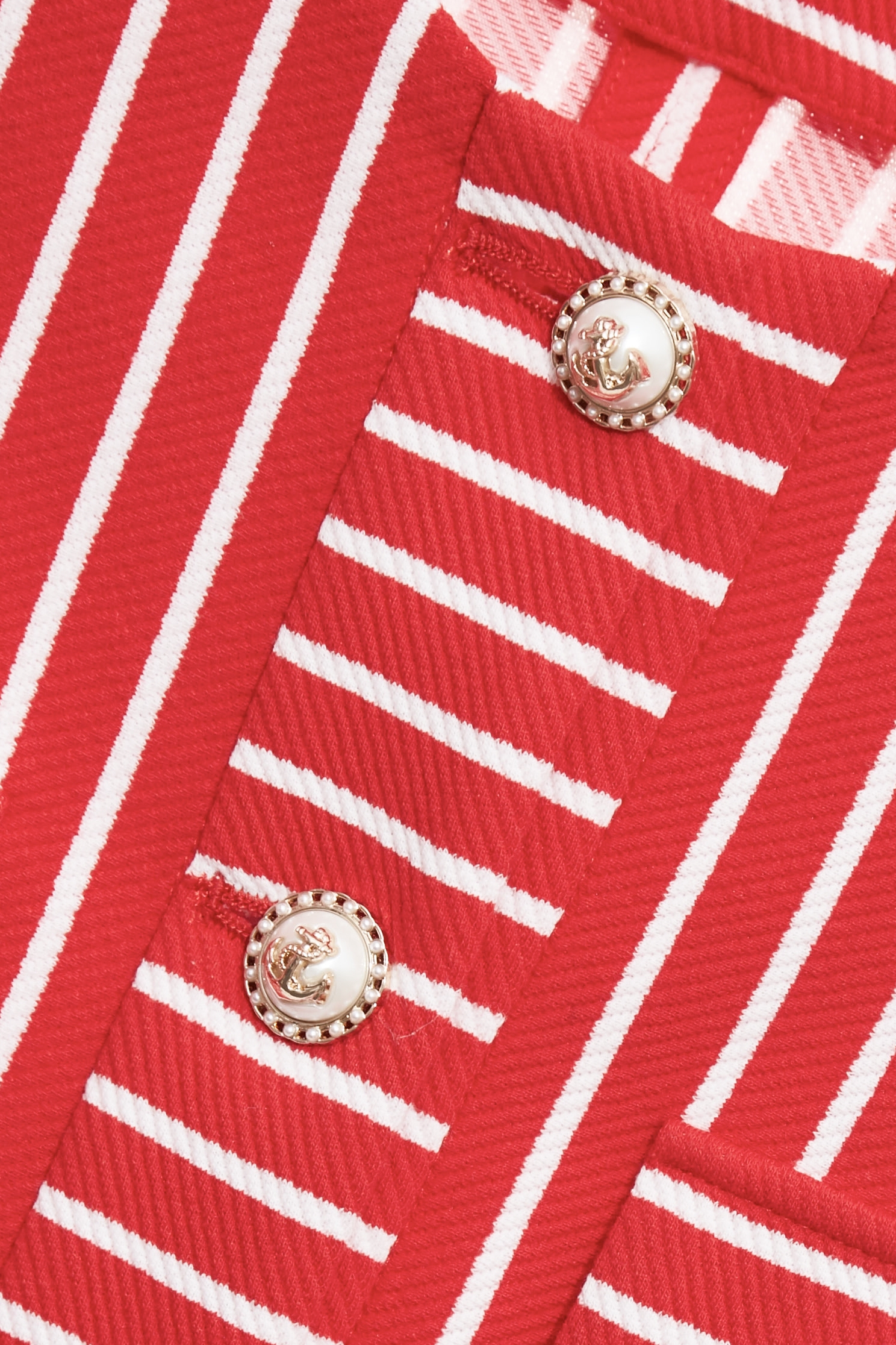 紅梅色小香風配條外套紅梅色小香風配條外套,一般外套,外套,小香風,春夏穿搭