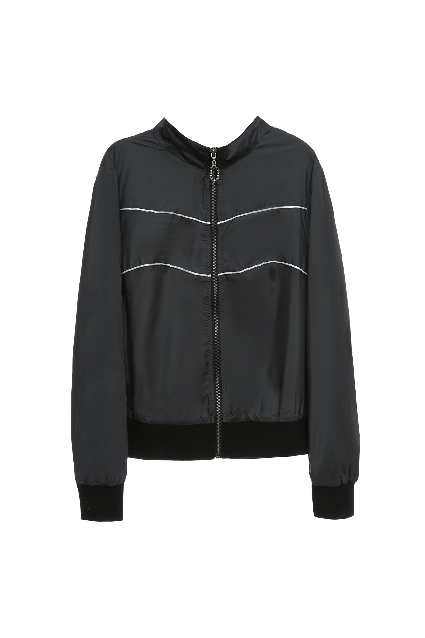 鑲色邊造型涼感防曬外套鑲色邊造型涼感防曬外套,外套,秋冬穿搭,簡約穿搭,西裝外套,黑色外套