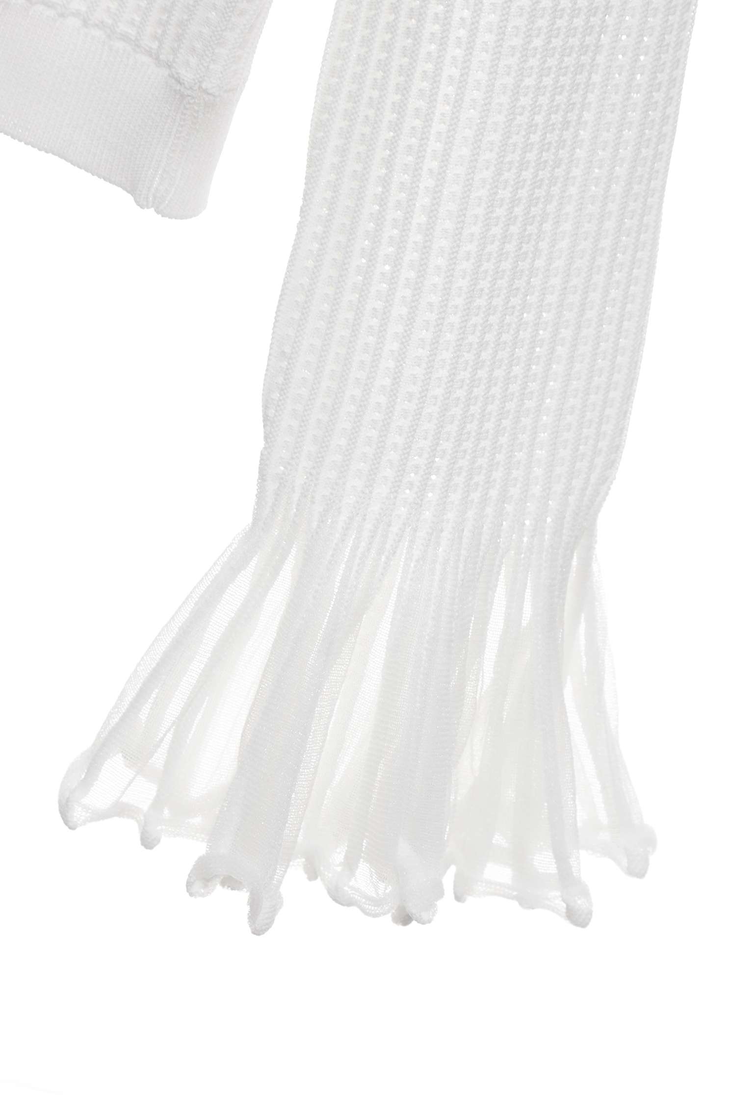 宮廷風荷葉袖針織外套宮廷風荷葉袖針織外套,一般外套,人氣商品,外套,春夏穿搭,條紋,白色外套,荷葉,針織,針織外套