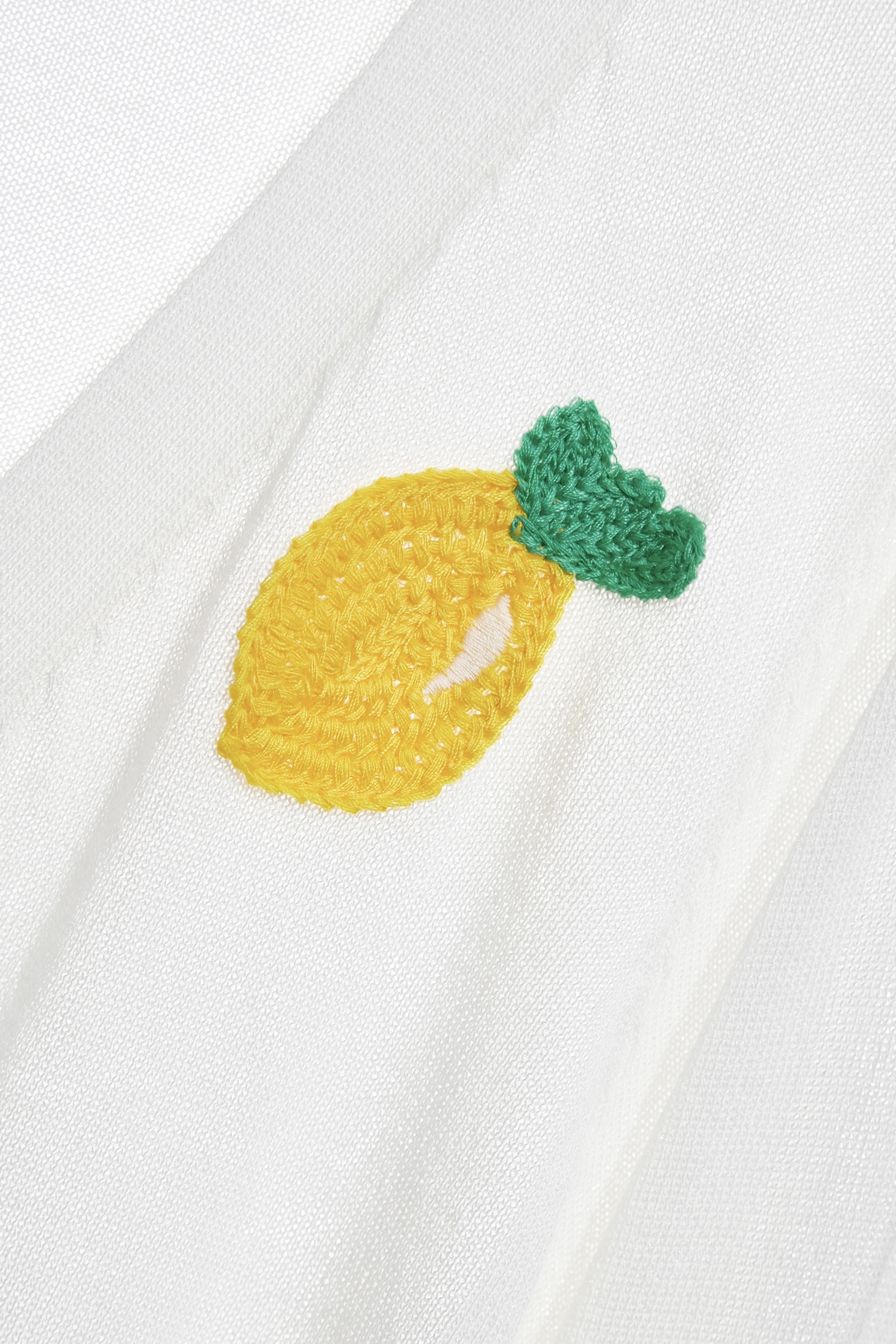 綴刺繡萊姆開襟針織外套綴刺繡萊姆開襟針織外套,一般外套,刺繡,外套,春夏穿搭,白色外套,蕾絲,針織,針織外套