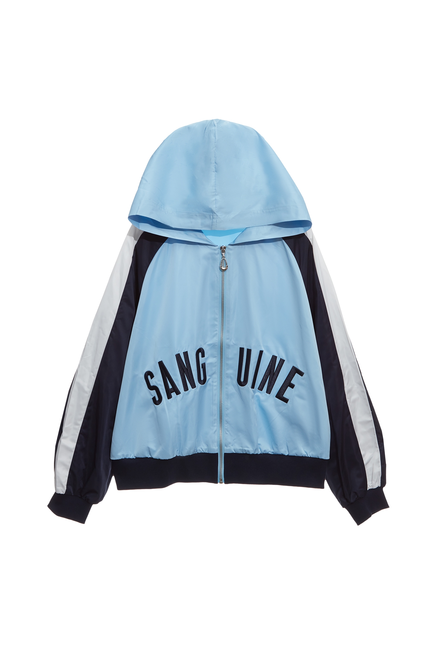 運動風拼色連帽外套運動風拼色連帽外套,一般外套,刺繡,外套,秋冬穿搭