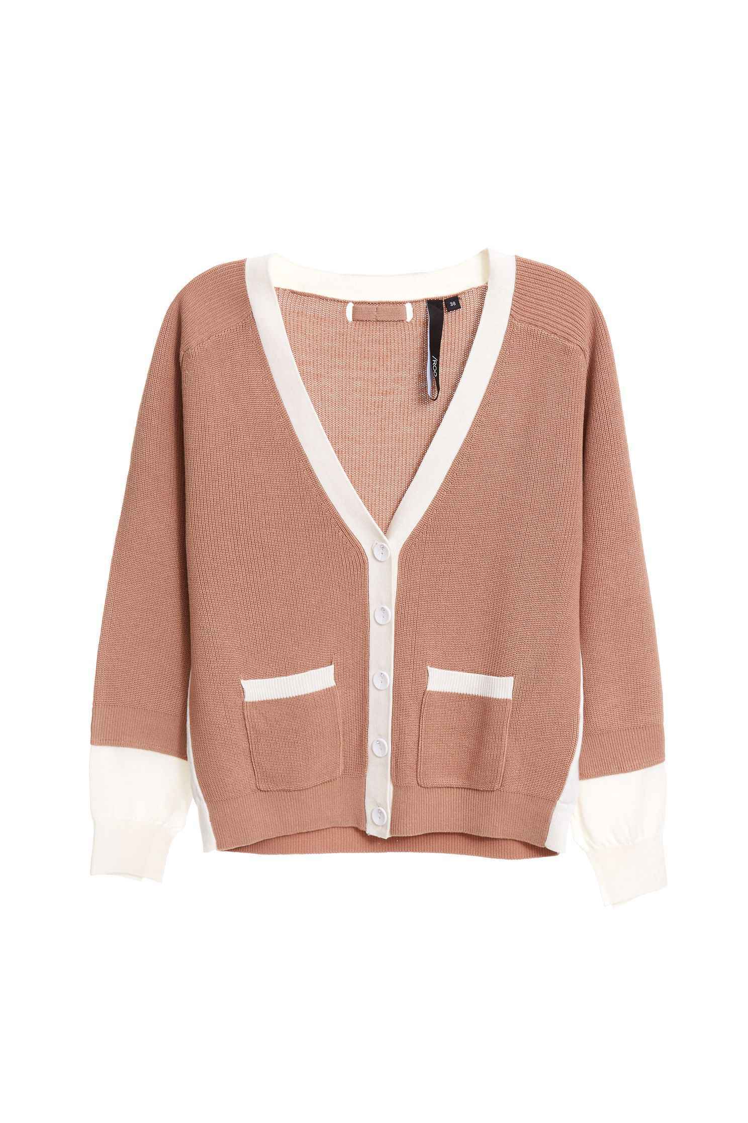 Khaki color knitted jacket,外套,knitting,Knitted Jacket,長袖外套
