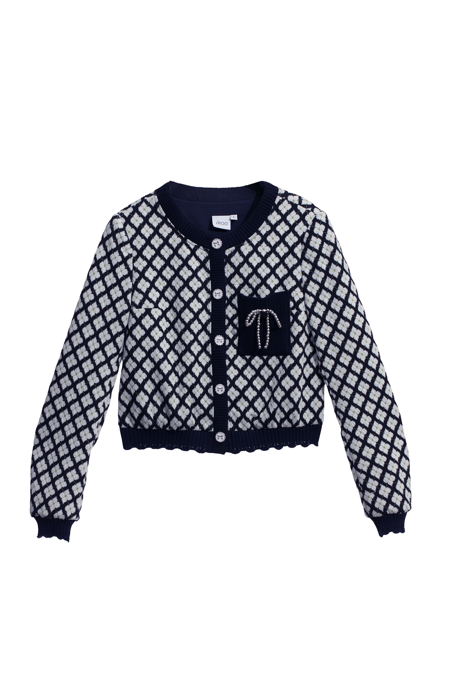 考究新復古褆花外套考究新復古褆花外套,一般外套,人氣商品,外套,小香風,格紋,秋冬穿搭,花花世界