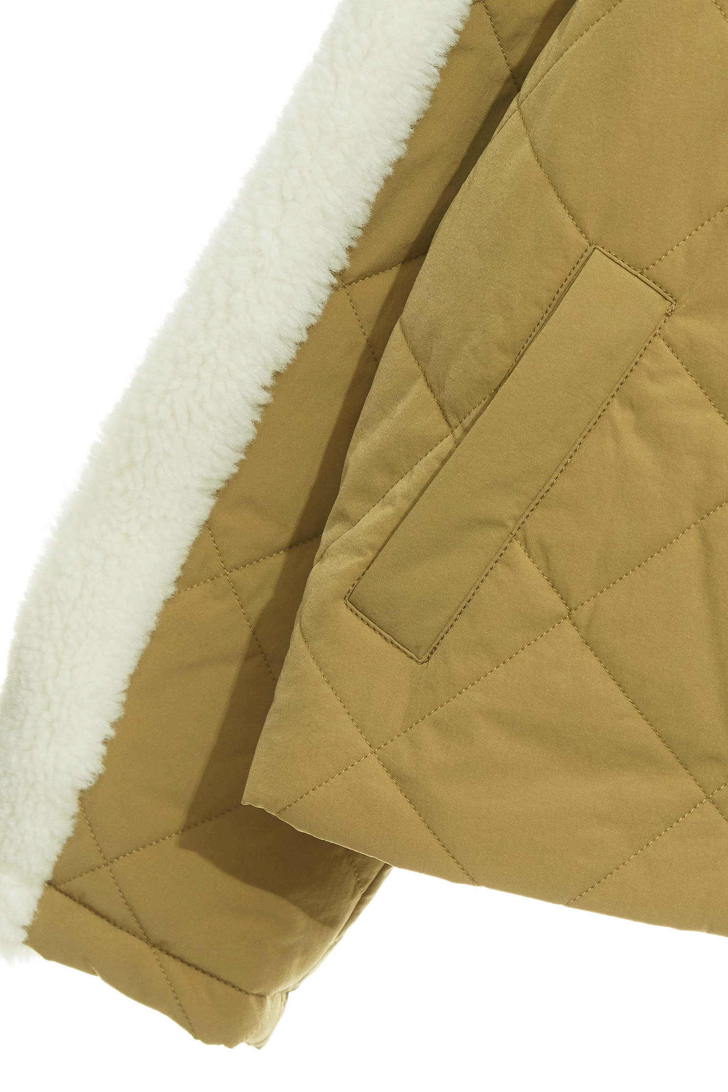 月見草色絎縫開襟外套月見草色絎縫開襟外套,一般外套,人氣商品,外套,秋冬穿搭