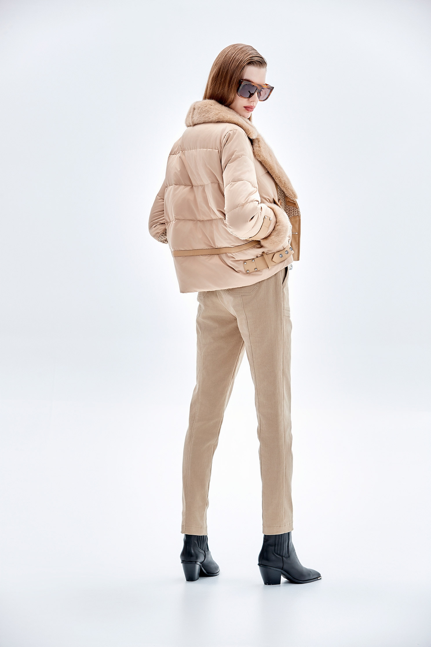 太妃糖色鵝絨外套太妃糖色鵝絨外套,一般外套,外套,秋冬穿搭