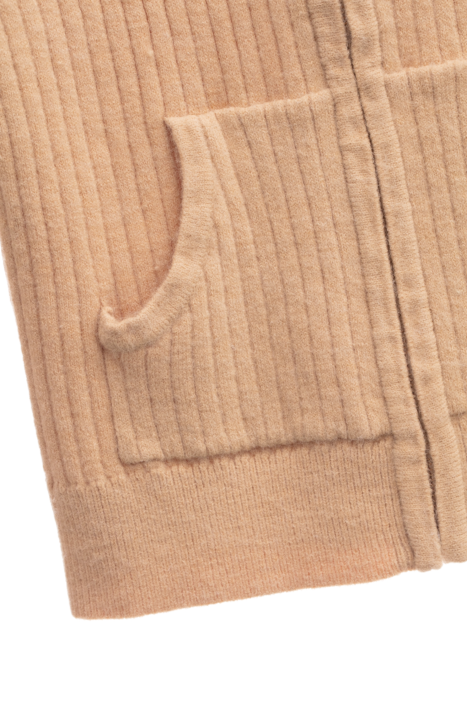 太妃糖色連帽針織外套太妃糖色連帽針織外套,一般外套,外套,條紋,秋冬穿搭,針織,針織外套