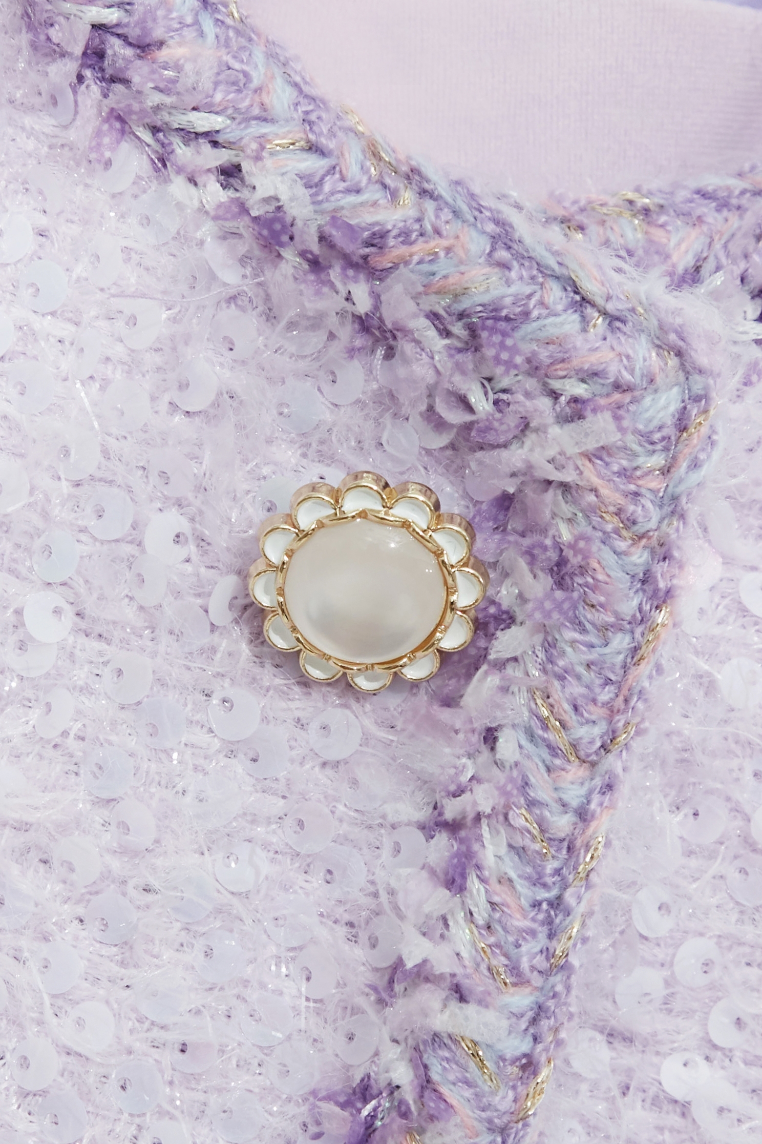 小香風輕柔薰衣草外套小香風輕柔薰衣草外套,一般外套,人氣商品,外套,小香風,時髦成套搭配,毛呢花呢,秋冬穿搭