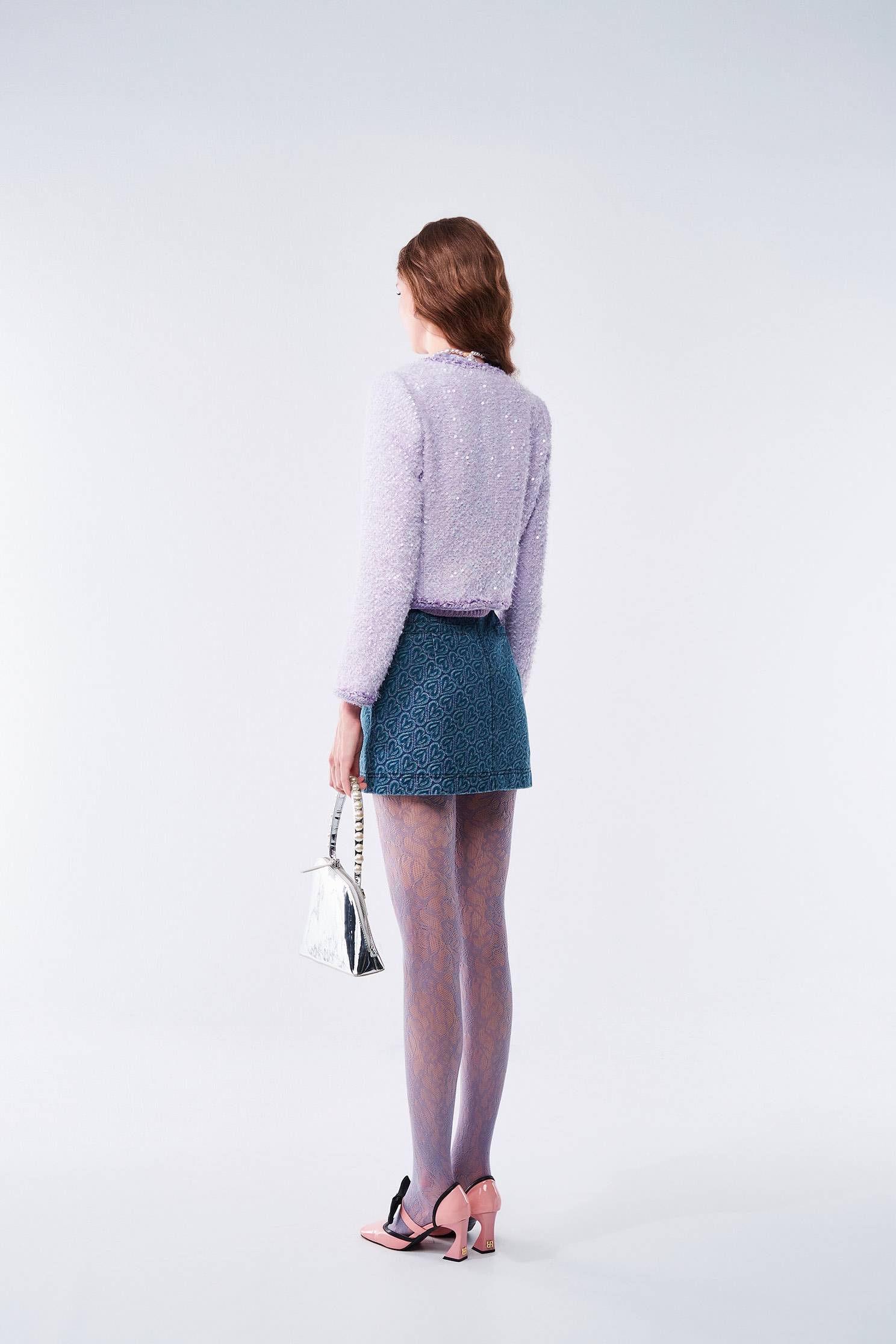 小香風輕柔薰衣草外套小香風輕柔薰衣草外套,一般外套,人氣商品,外套,小香風,時髦成套搭配,毛呢花呢,秋冬穿搭