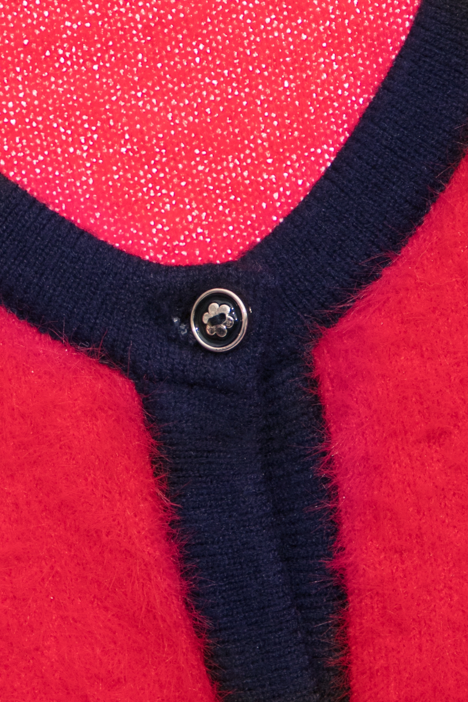 火焰色偽水貂毛針織外套火焰色偽水貂毛針織外套,一般外套,外套,小香風,秋冬穿搭,針織,針織外套