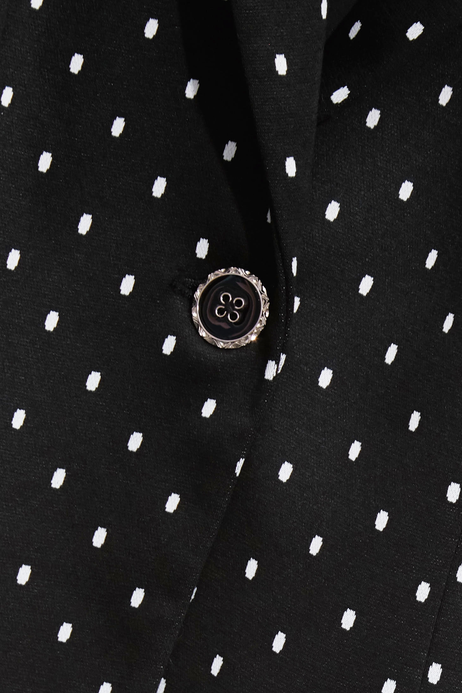 黑白小圓點西裝式外套黑白小圓點西裝式外套,一般外套,上班OL穿搭,外套,時髦成套搭配,波點,秋冬穿搭,西裝外套