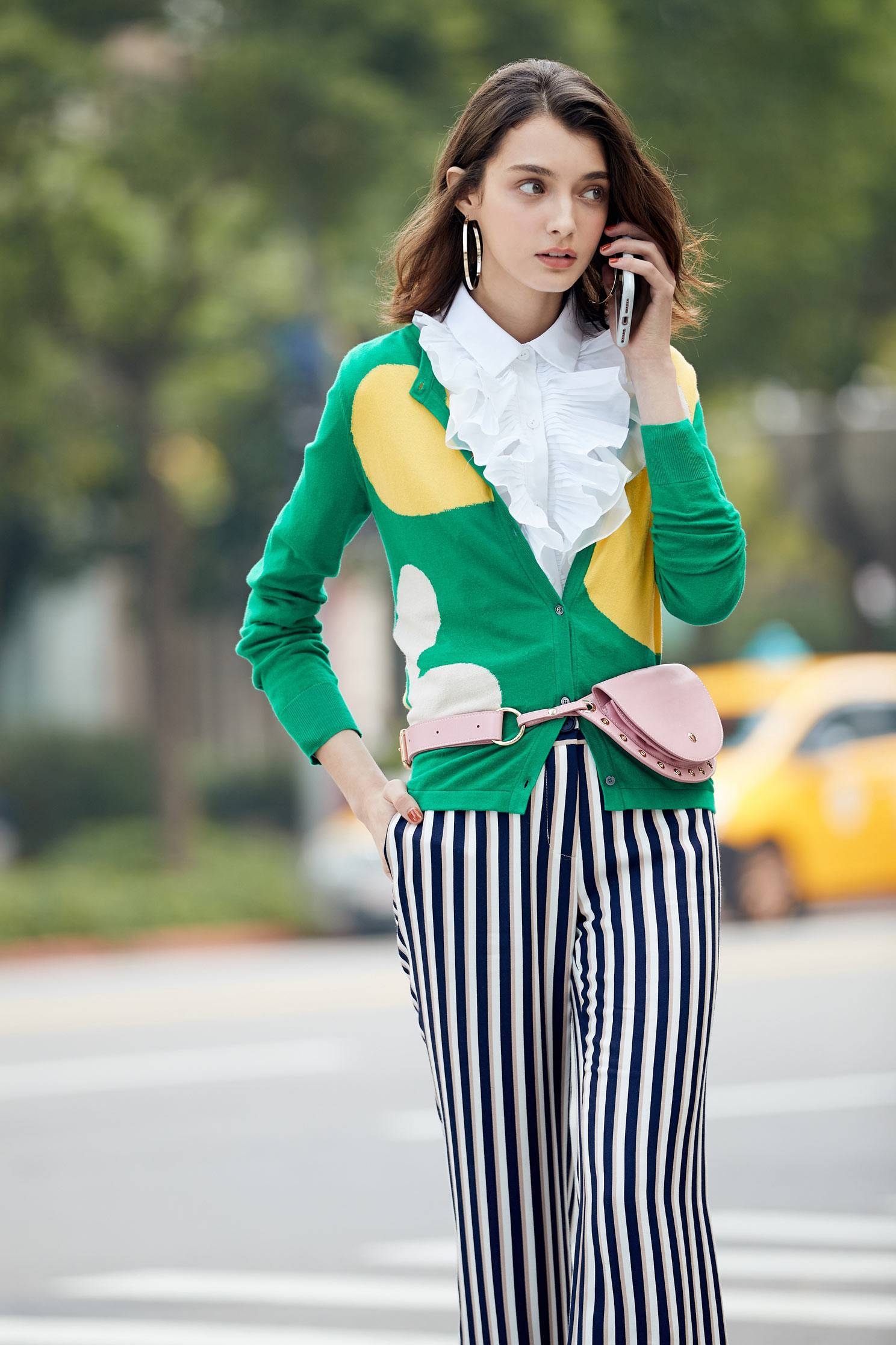 Flower design coat,earthsigns,outerwear,cotton,cardigan,knittedjacket,longsleeveouterwear
