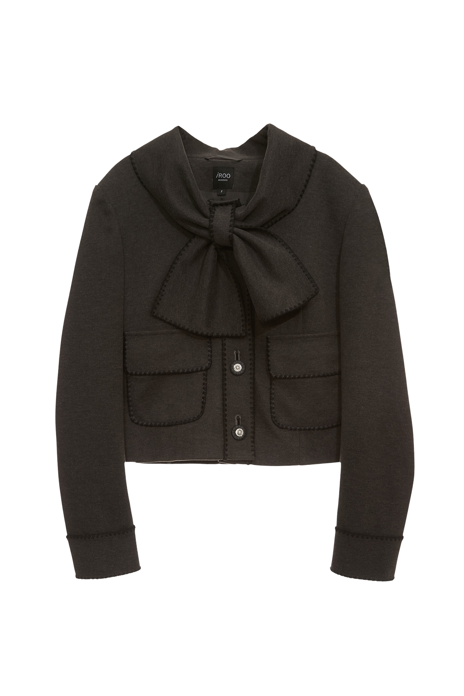 小香風刺繡鑲邊外套小香風刺繡鑲邊外套,一般外套,人氣商品,刺繡,外套,小香風,春夏穿搭,珍珠