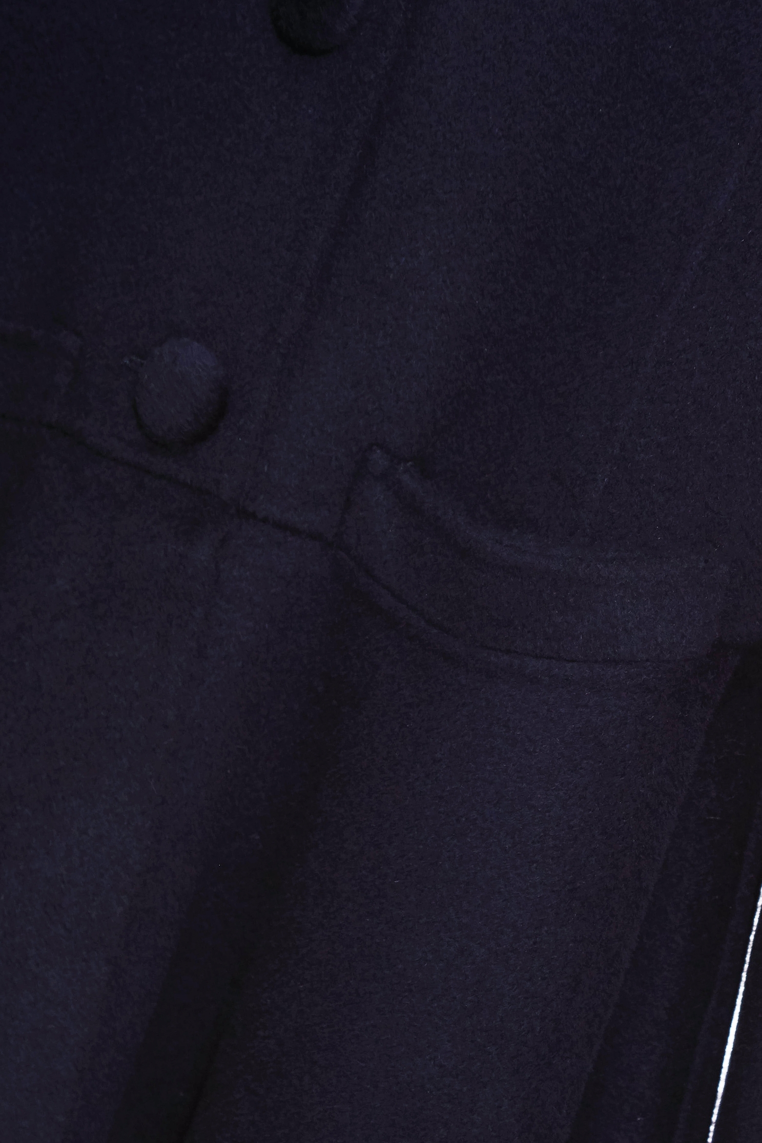 濃厚靛藍雙面呢大衣濃厚靛藍雙面呢大衣,上班OL穿搭,人氣商品,秋冬穿搭,約會特輯,荷葉,長大衣