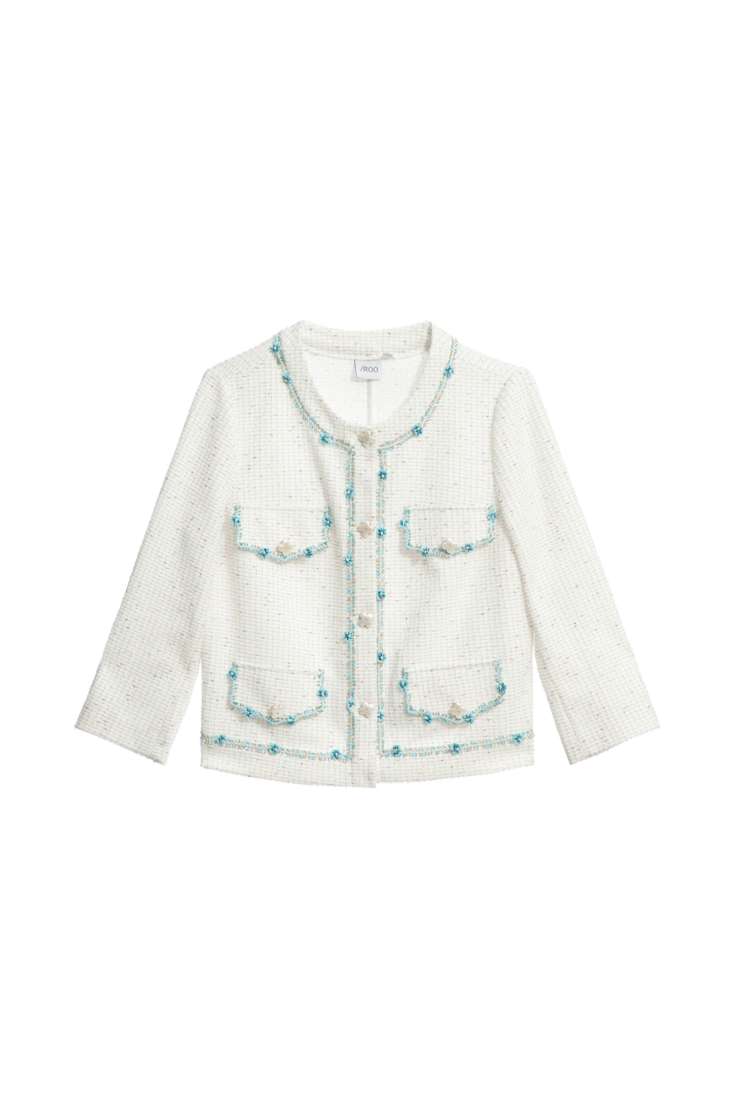 偽花呢紗小香風外套偽花呢紗小香風外套,一般外套,人氣商品,外套,小香風,春夏穿搭,時髦成套搭配,毛呢花呢,白色外套