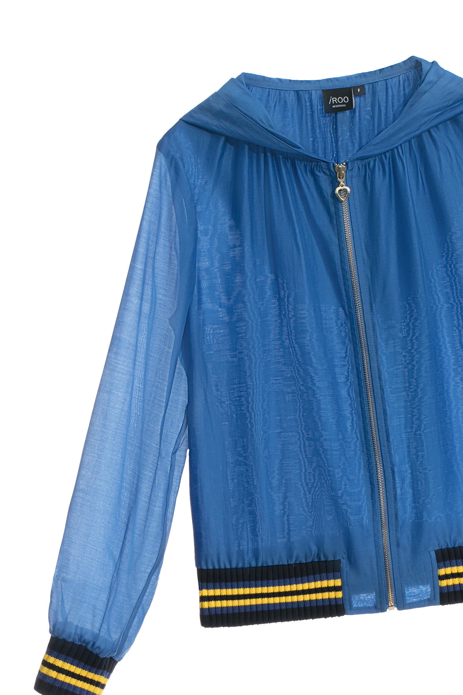 藍色絲棉連帽薄外套藍色絲棉連帽薄外套,一般外套,人氣商品,外套,春夏穿搭,防曬最多選擇