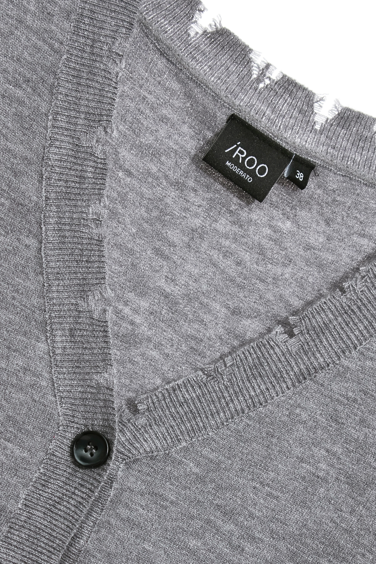 隨性毛邊灰針織外套隨性毛邊灰針織外套,外套,春夏穿搭,針織,針織外套