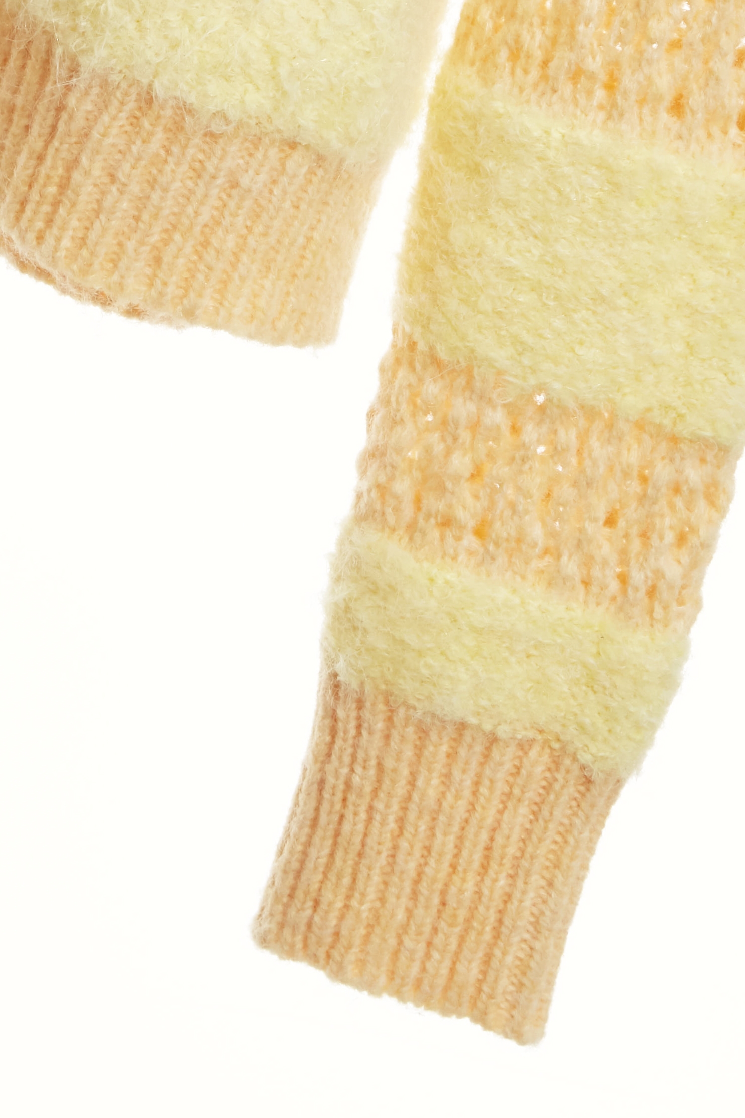 萊姆黃拼簍空條開襟針織萊姆黃拼簍空條開襟針織,人氣商品,外套,春夏穿搭,條紋,約會特輯,針織,針織外套