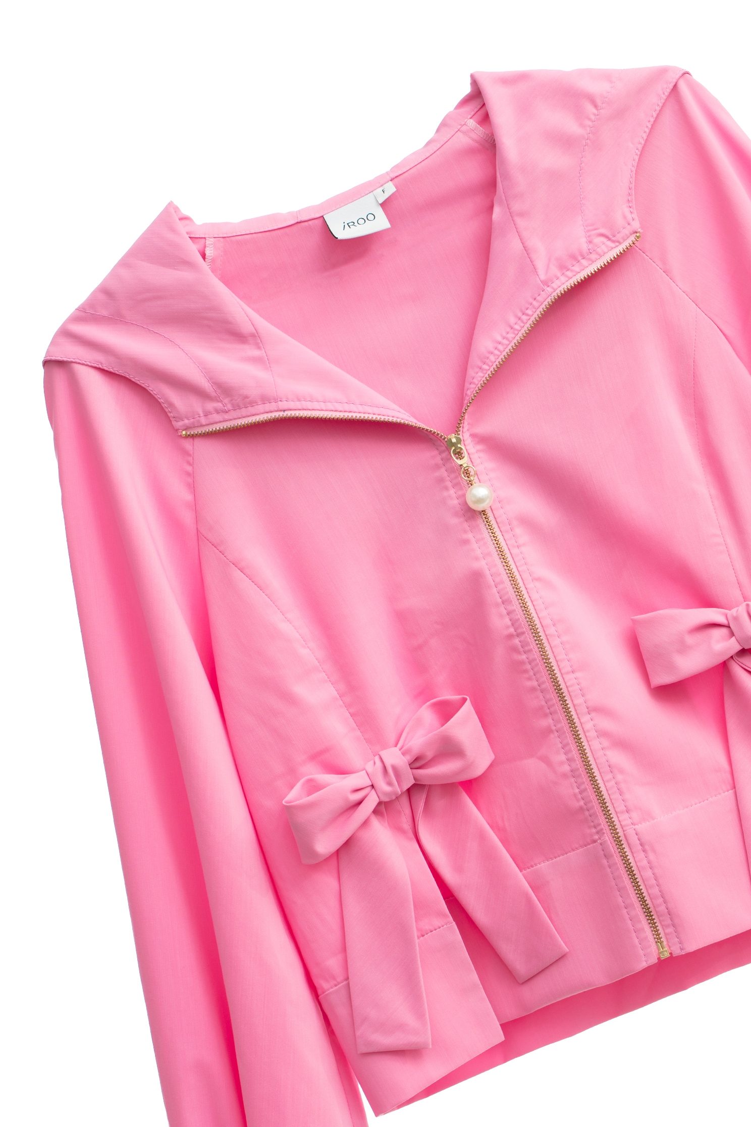 燈籠海棠色防曬抗皺連帽外套燈籠海棠色防曬抗皺連帽外套,一般外套,人氣商品,外套,春夏穿搭,蝴蝶結,防曬最多選擇