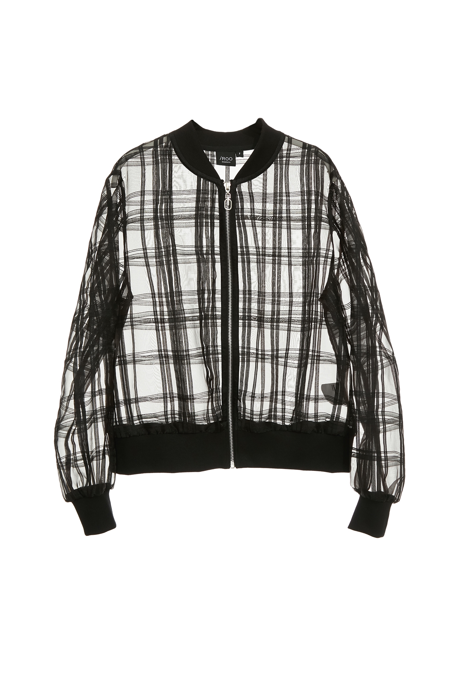 透膚格紋棒球外套透膚格紋棒球外套,一般外套,人氣商品,外套,春夏穿搭,格紋,輕奢度假,輕奢渡假