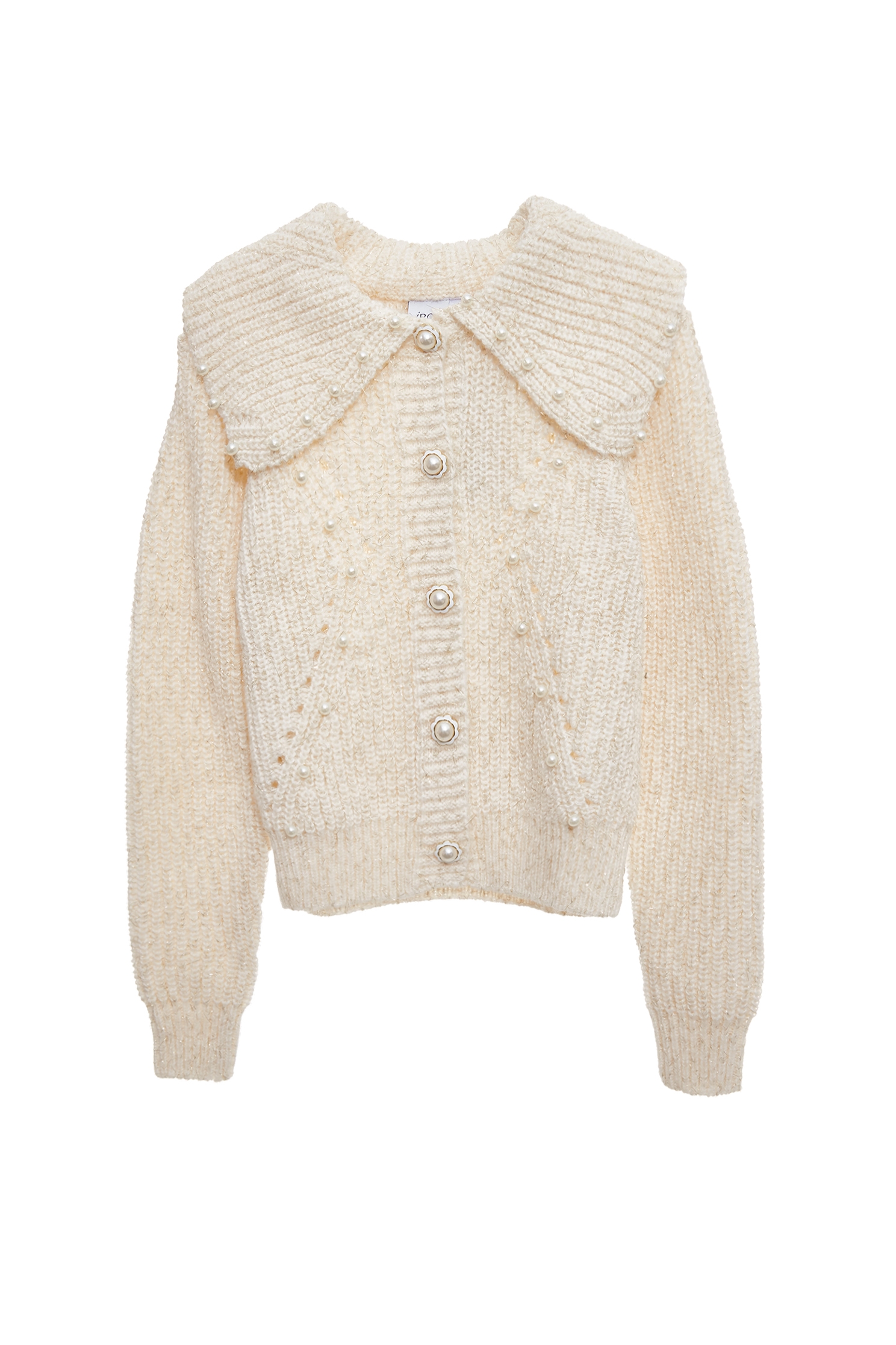 金蔥流蘇開襟針織外套金蔥流蘇開襟針織外套,外套,春夏穿搭,珍珠,約會特輯,針織,針織外套