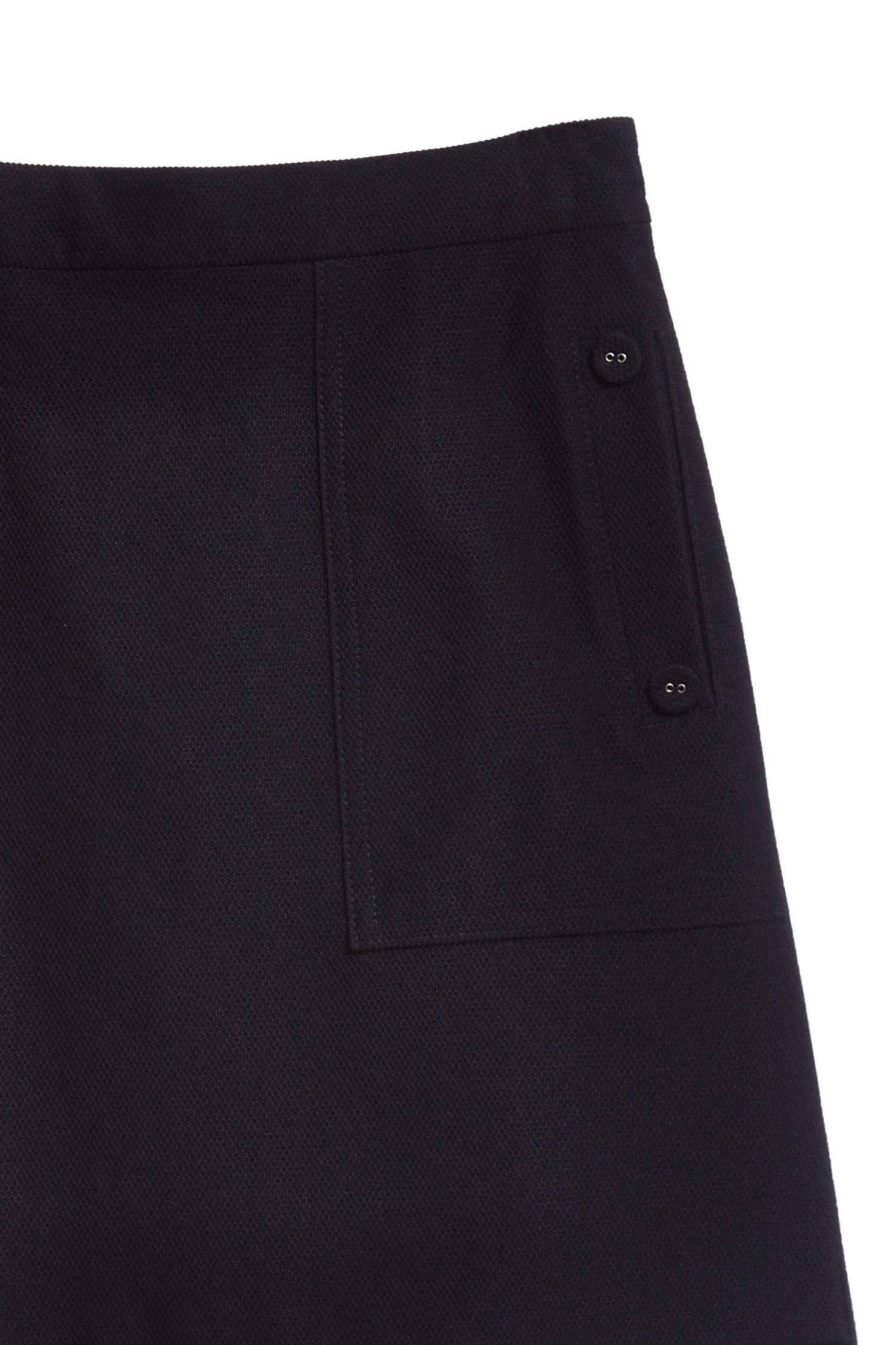 Well-matched basic A line skirt,A-line skirt,Mini Skirt,黑色裙子