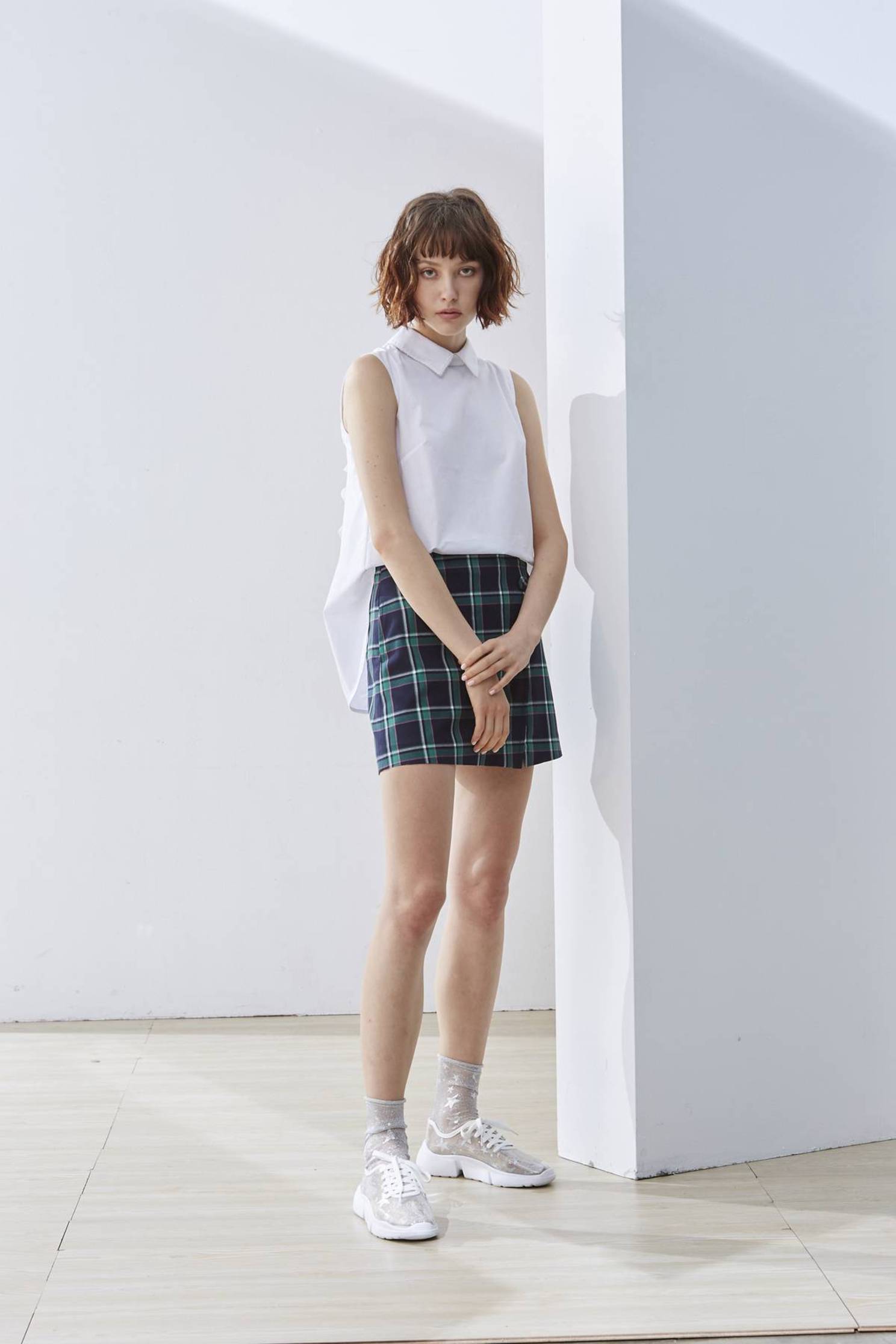Plaid woman design skirt,Mini Skirt,Pencil Skirt,Long Skirt