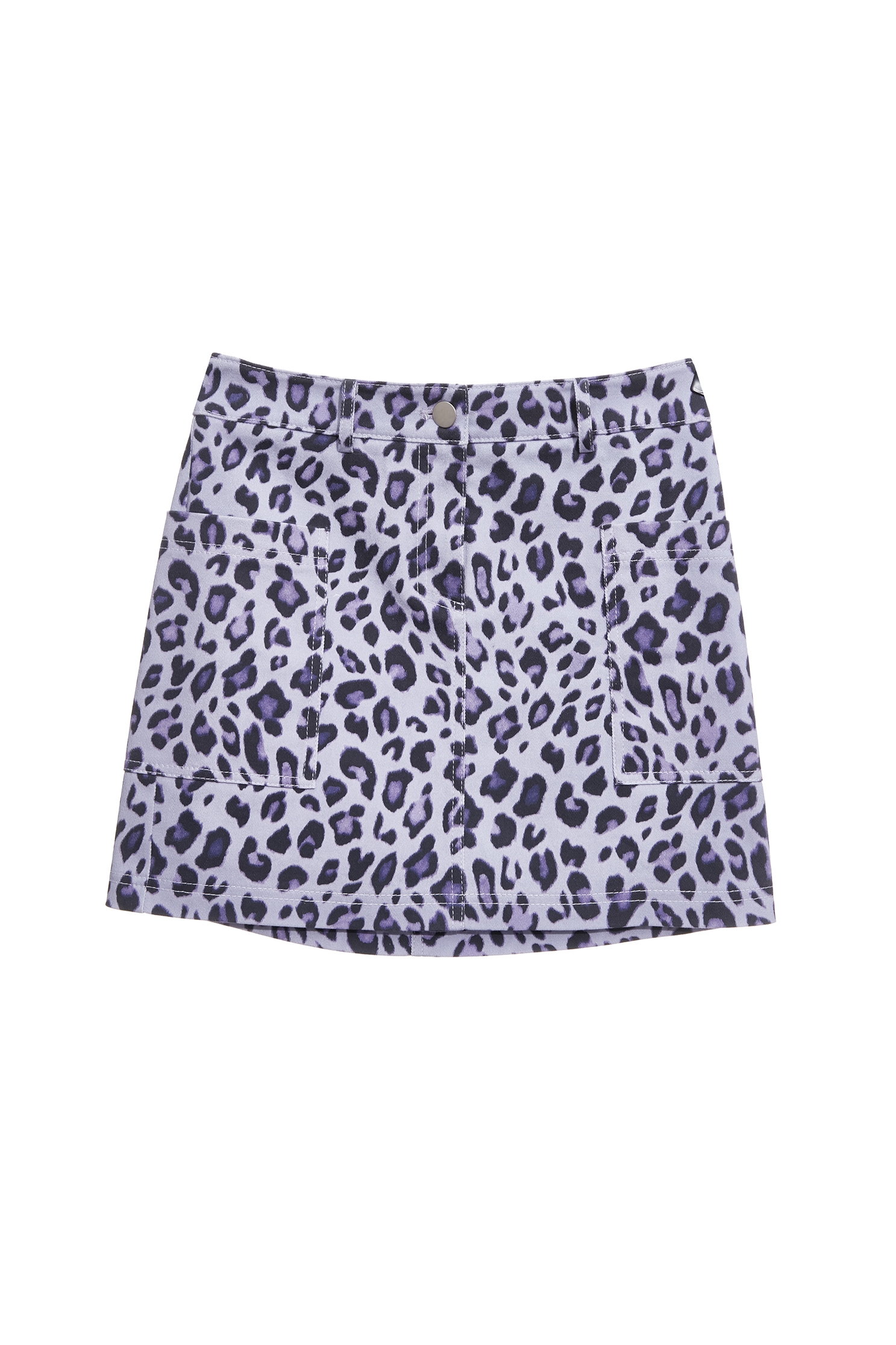 紫色豹紋印花短裙紫色豹紋印花短裙,春夏穿搭,牛仔,牛仔裙,短裙
