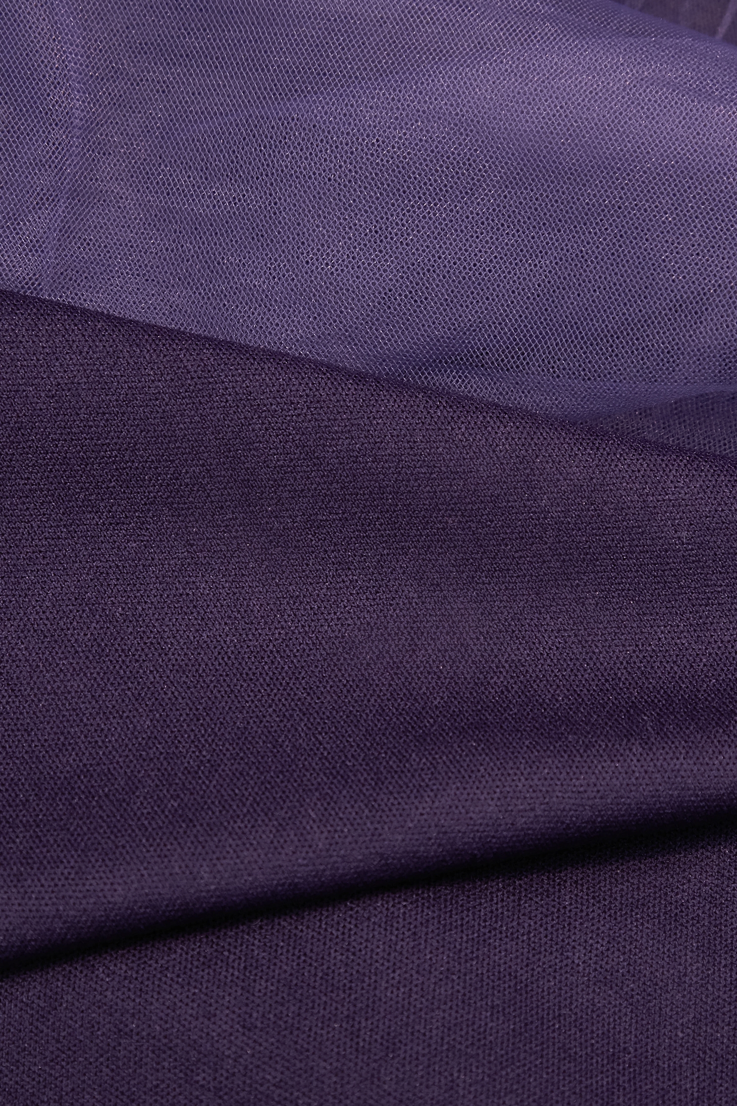 葡萄酒紫壓褶網紗裙葡萄酒紫壓褶網紗裙,春夏穿搭,網紗,長裙