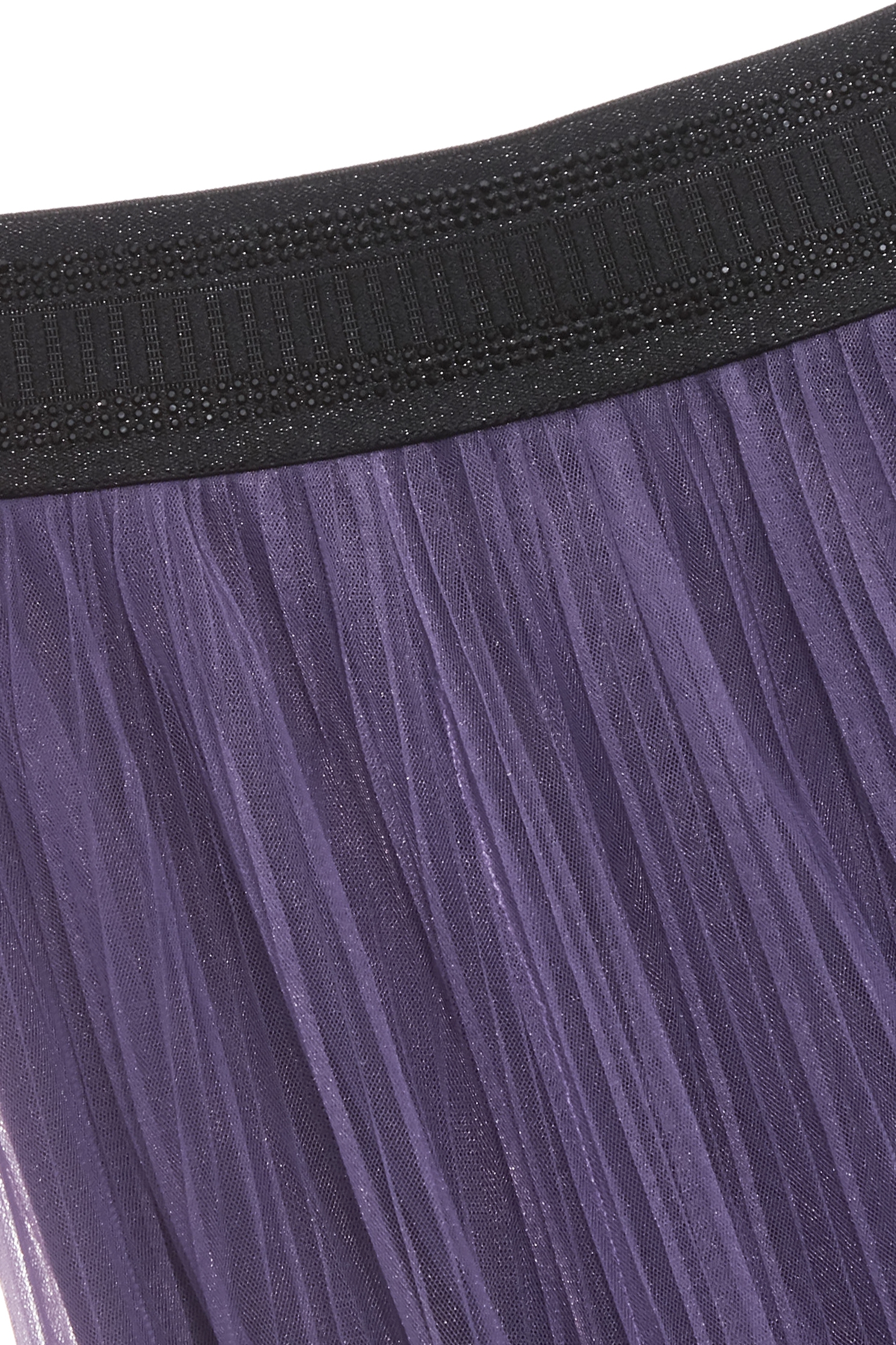 葡萄酒紫壓褶網紗裙葡萄酒紫壓褶網紗裙,春夏穿搭,網紗,長裙