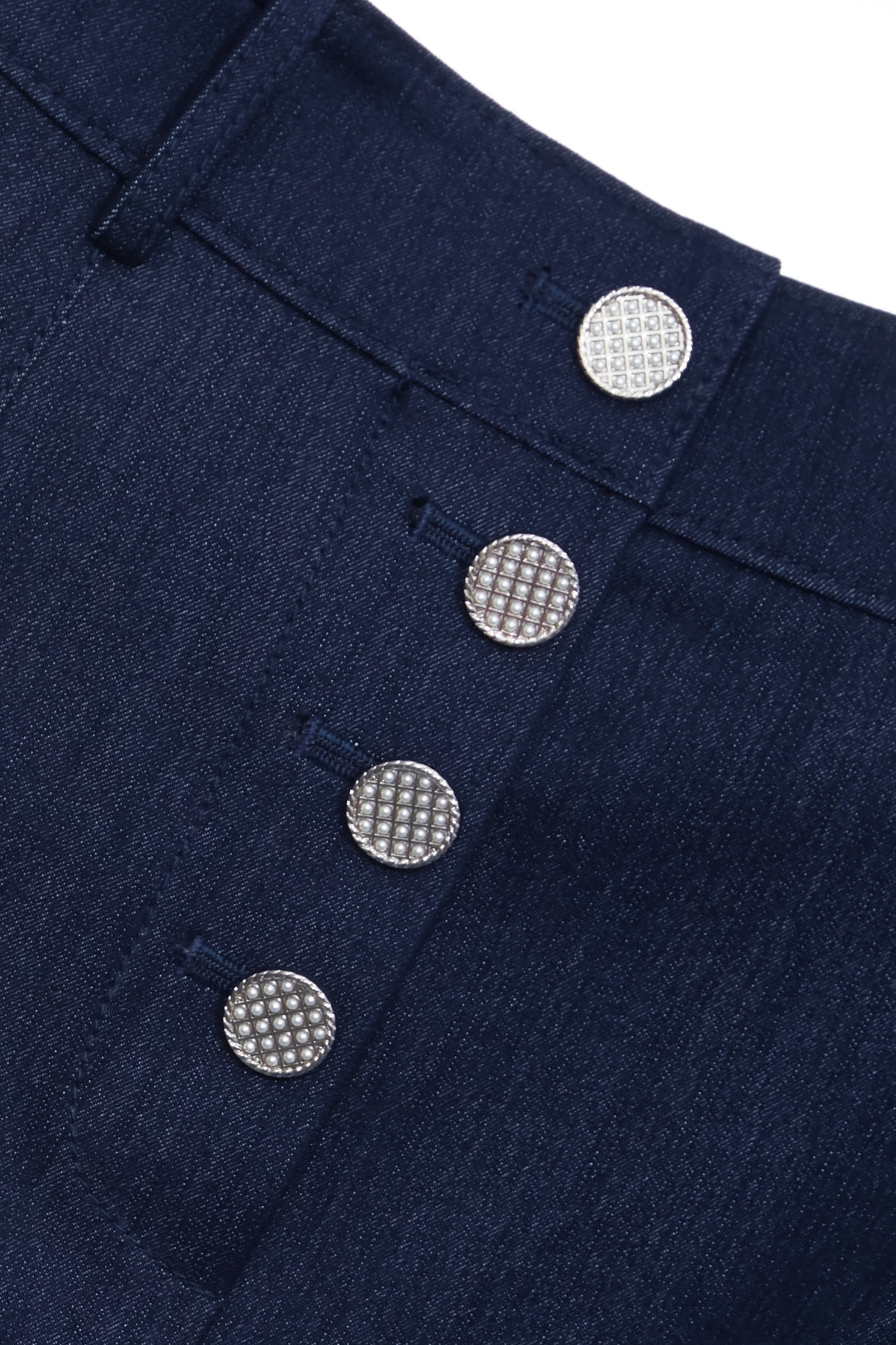 海洋洞穴色造型口袋短裙海洋洞穴色造型口袋短裙,刺繡,春夏穿搭,珍珠,短裙,窄裙,約會特輯,長裙