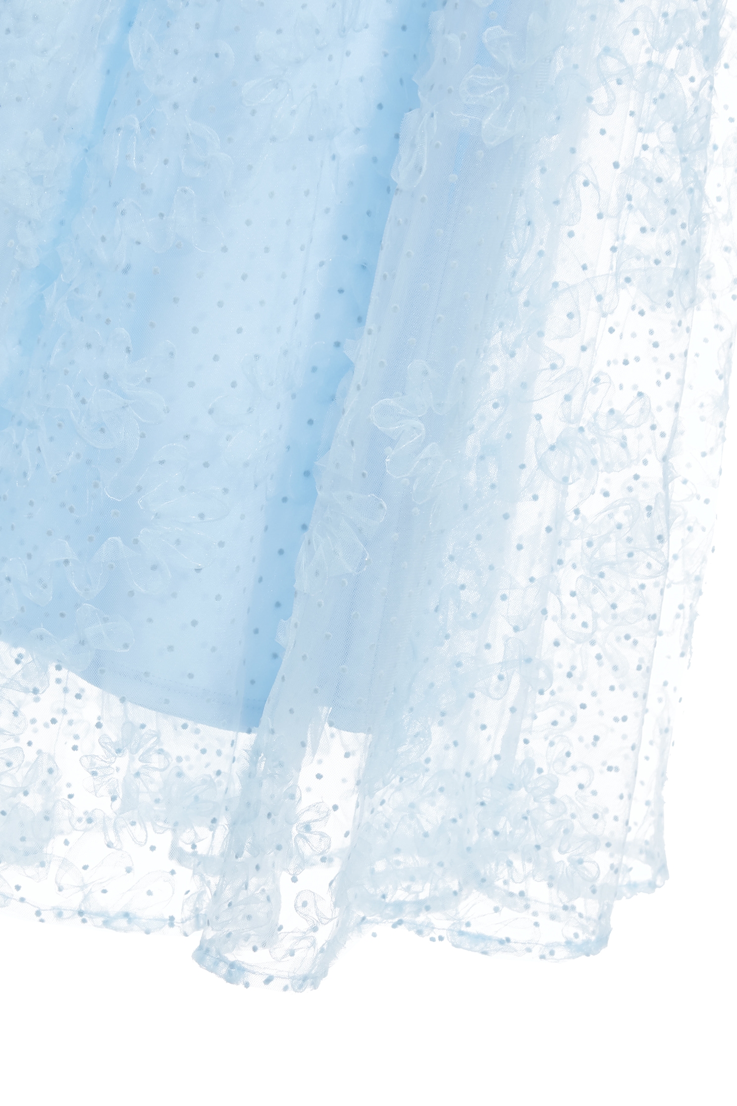 幻藍色壓波紋細網長裙幻藍色壓波紋細網長裙,春夏穿搭,網紗,長裙