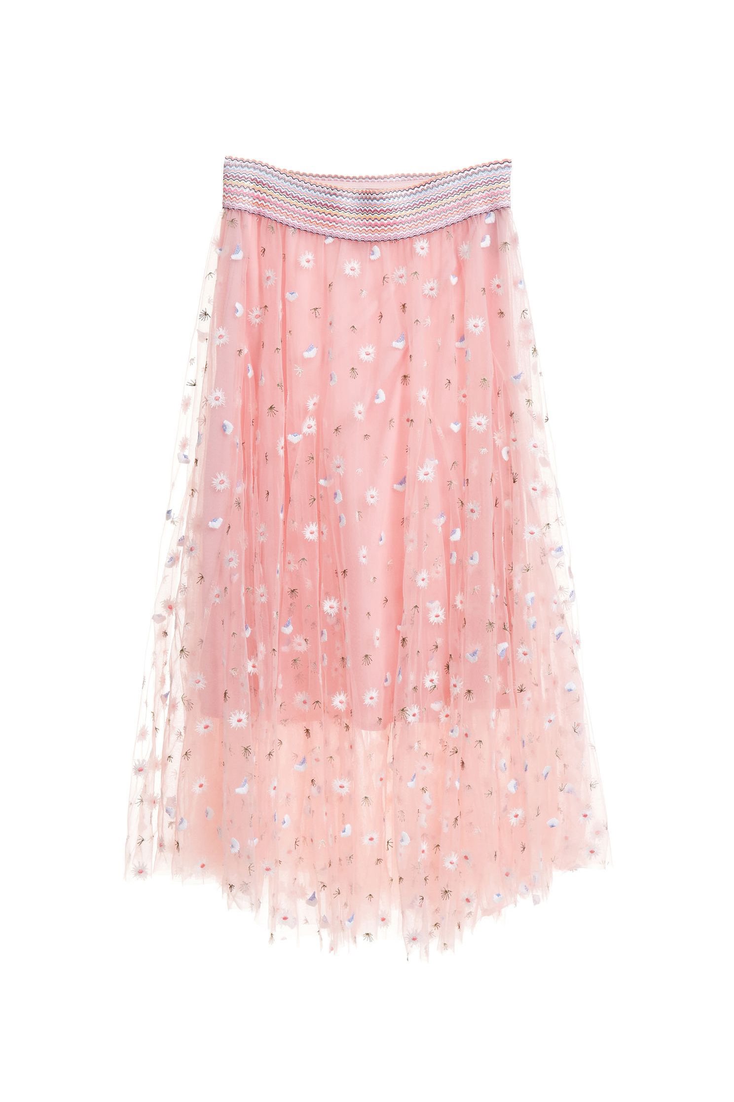 Embroidered breathable gauze long skirt,embroidery,tulleskirt,mesh,tulleskirt,i-select,embroidered,longskirt