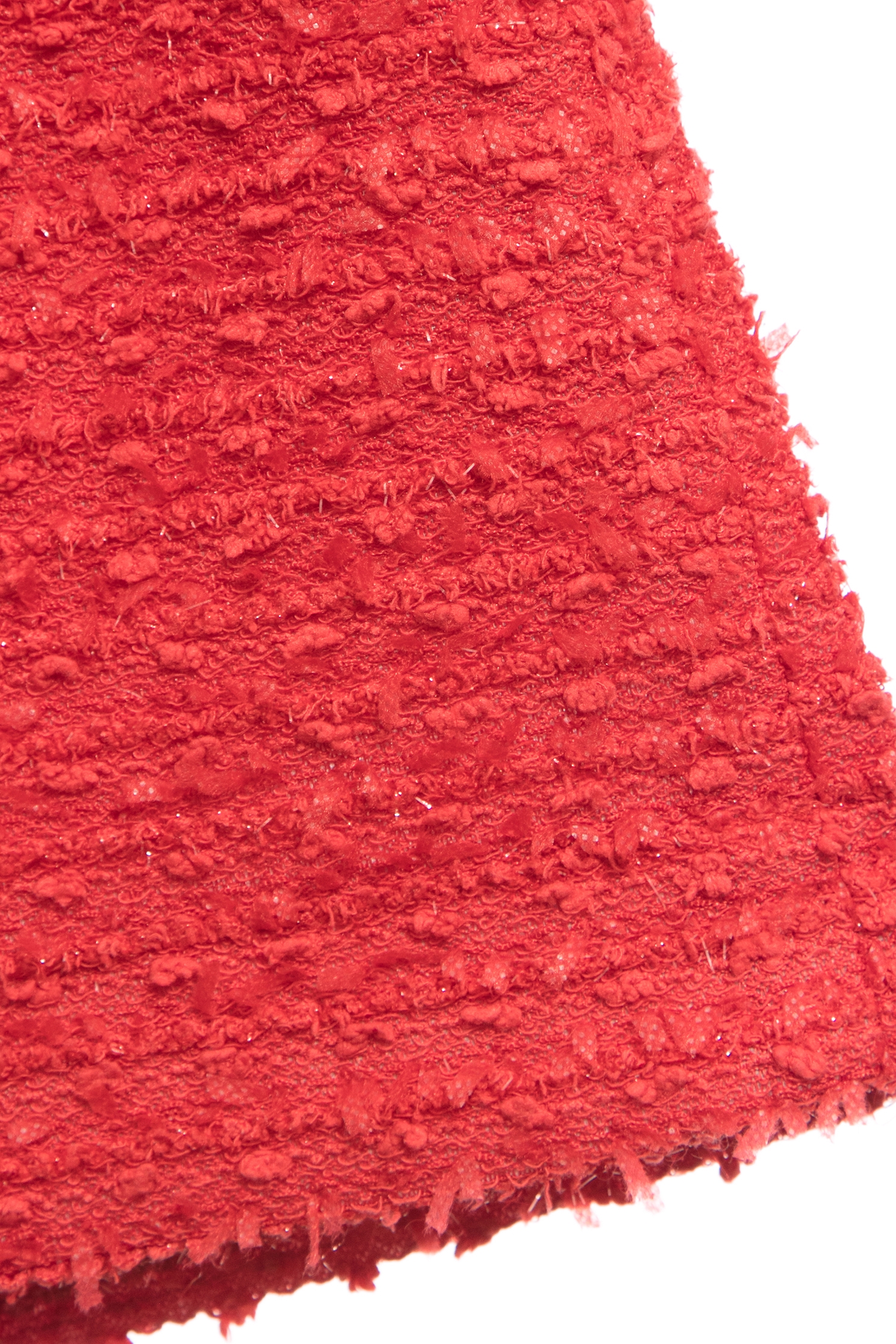 火焰紅小香風短裙火焰紅小香風短裙,小香風,時髦成套搭配,毛呢花呢,派對特輯,短裙,秋冬穿搭