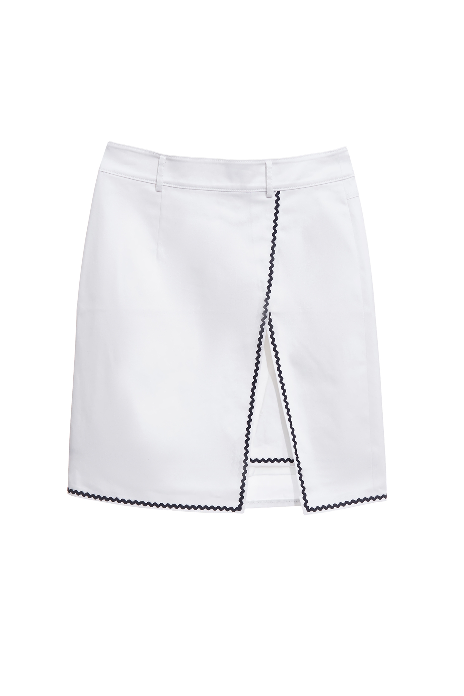 綴跳色波紋織帶窄裙綴跳色波紋織帶窄裙,A字裙,上班OL穿搭,秋冬穿搭,窄裙,約會特輯,長裙