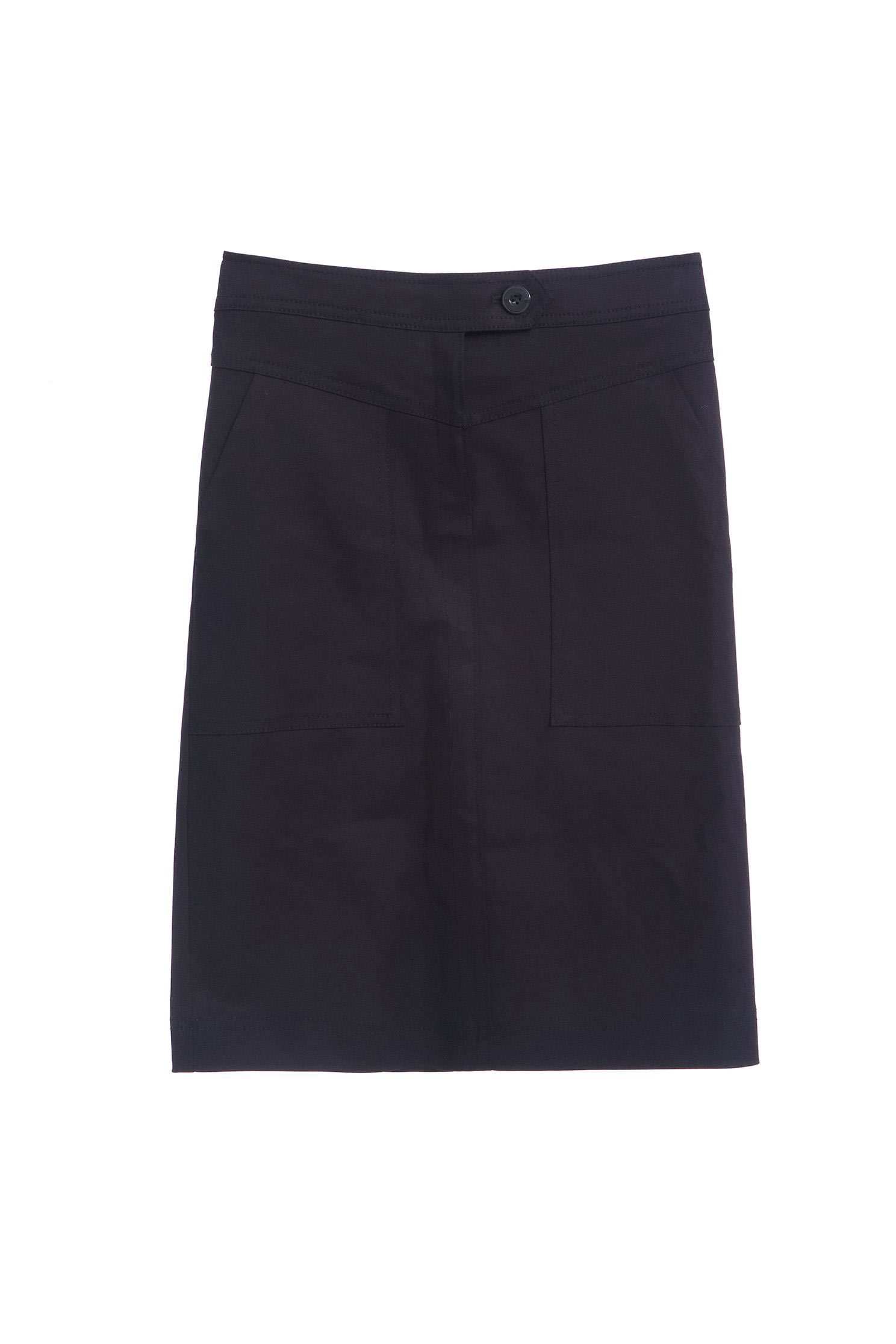 Neat skinny skirt,Pencil Skirt,Long Skirt,黑色裙子