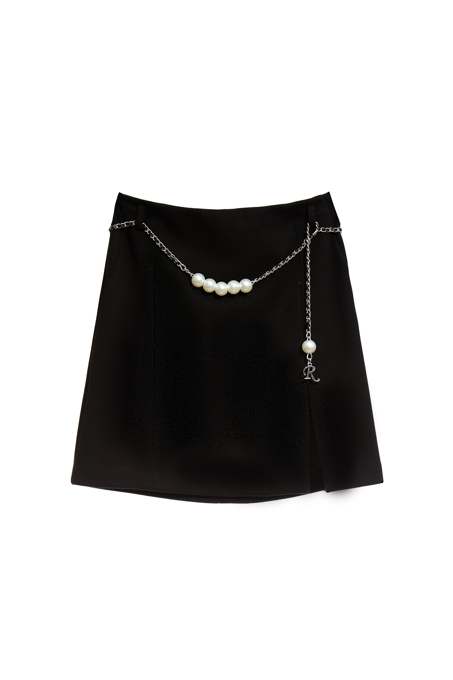 極致黑皮飾珍珠腰帶短裙極致黑皮飾珍珠腰帶短裙,人氣商品,珍珠,皮革,短裙,秋冬穿搭,黑色裙子