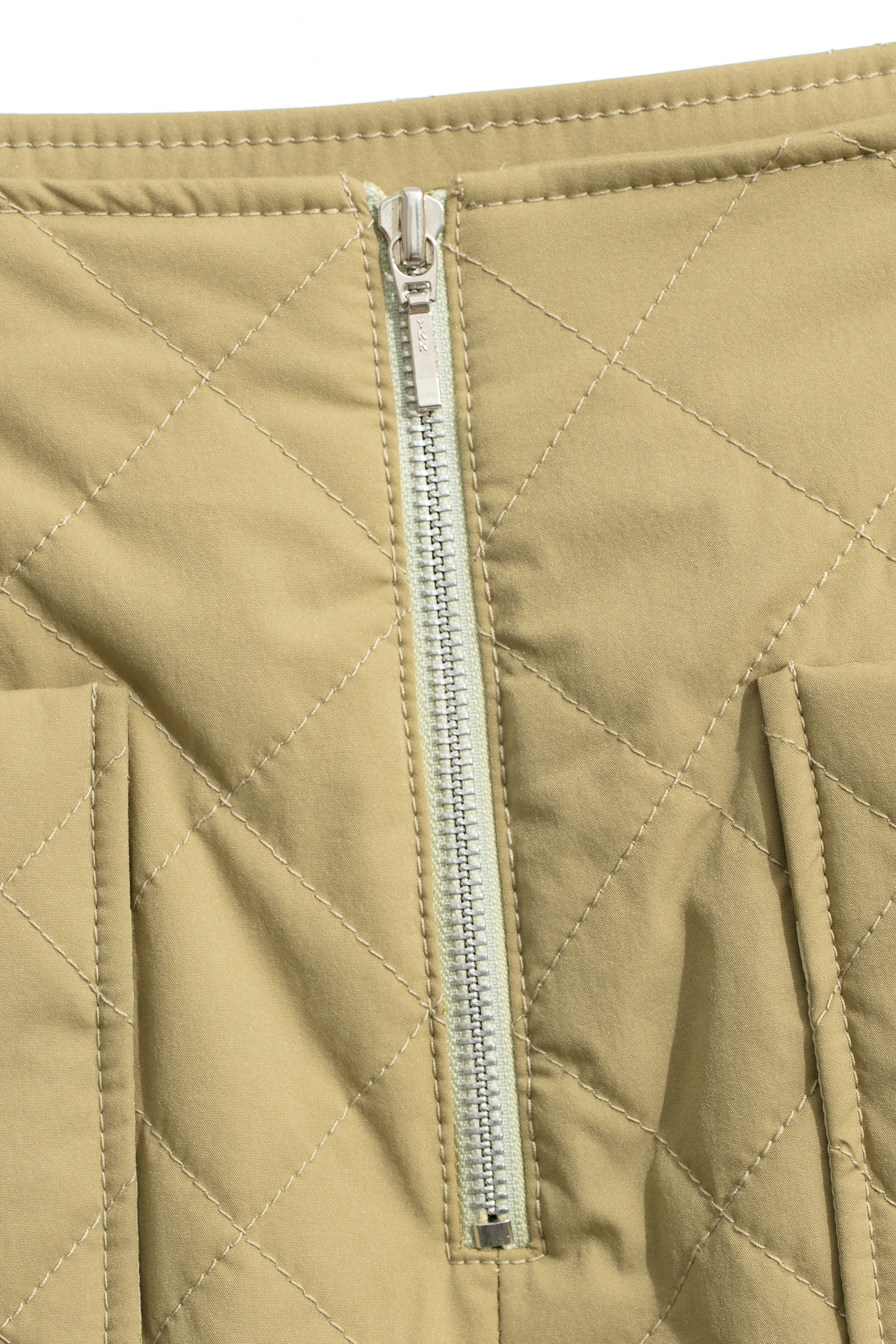 月見草色絎縫短裙月見草色絎縫短裙,短裙,秋冬穿搭