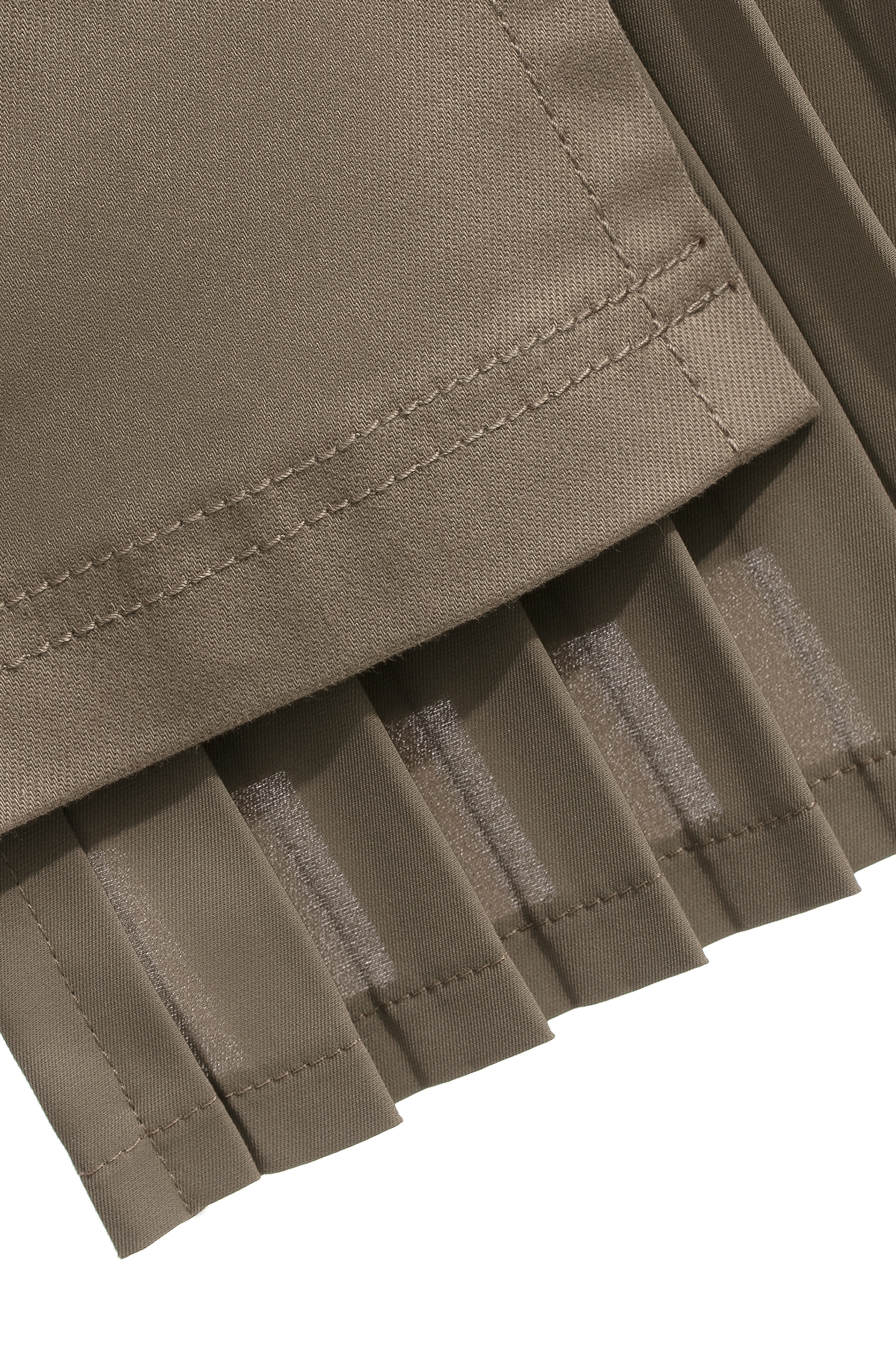 月見草色壓摺長裙月見草色壓摺長裙,牛仔,百摺裙,百摺長裙,秋冬穿搭,長裙