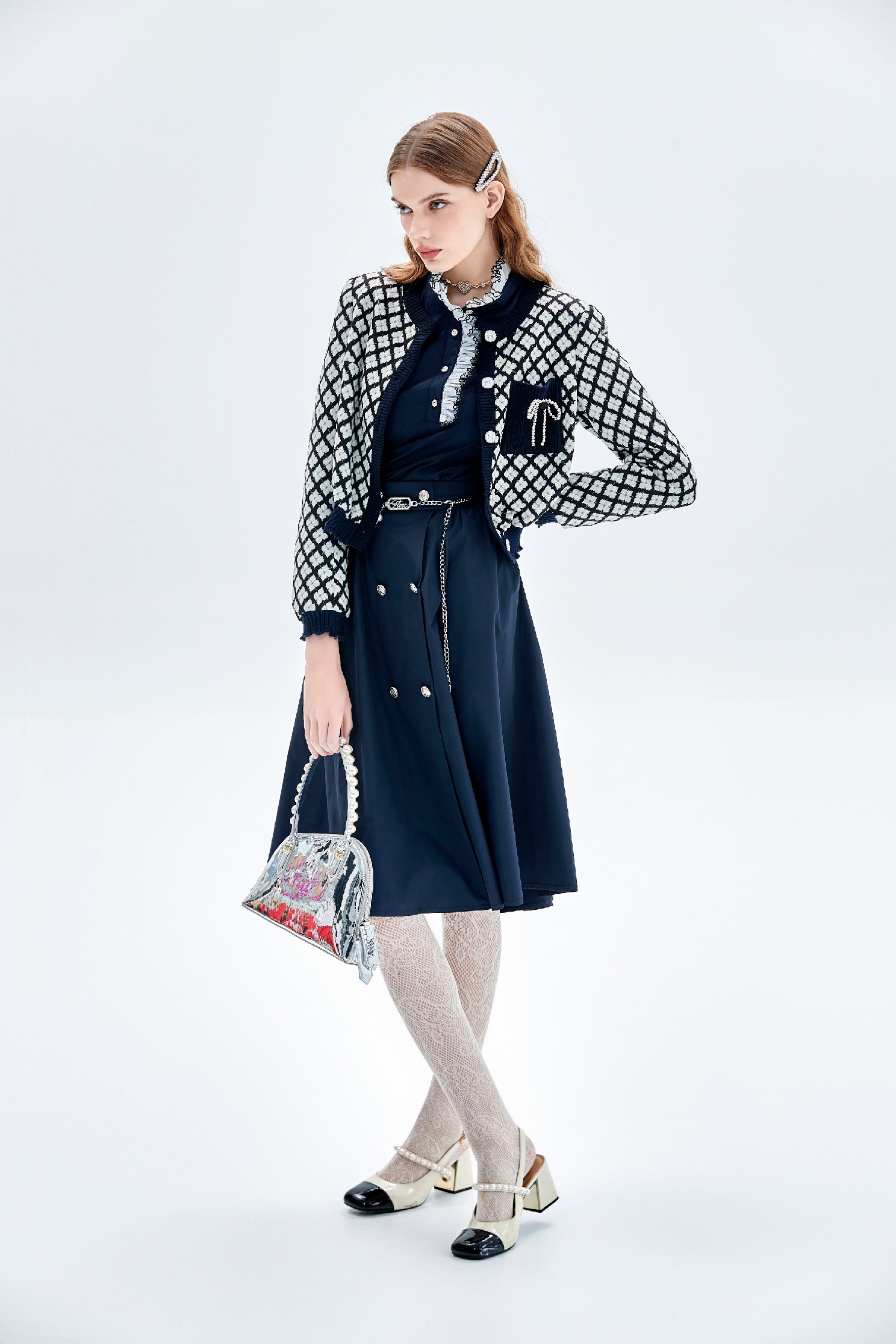 考究運動風中長裙考究運動風中長裙,秋冬穿搭,長裙