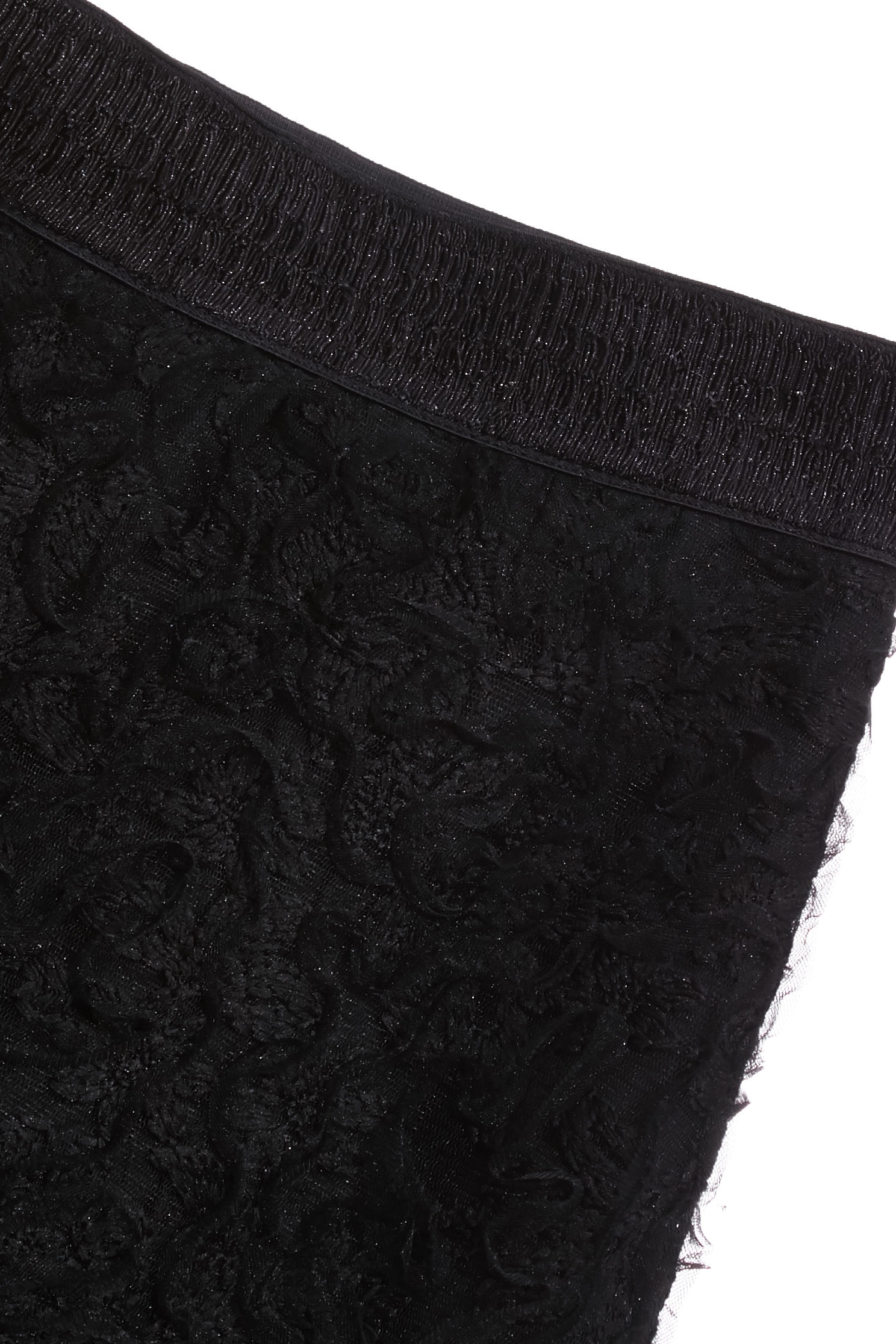 立體網布繡花展式波浪中長裙立體網布繡花展式波浪中長裙,上班OL穿搭,人氣商品,秋冬穿搭,約會特輯,繡花,花花世界,長裙