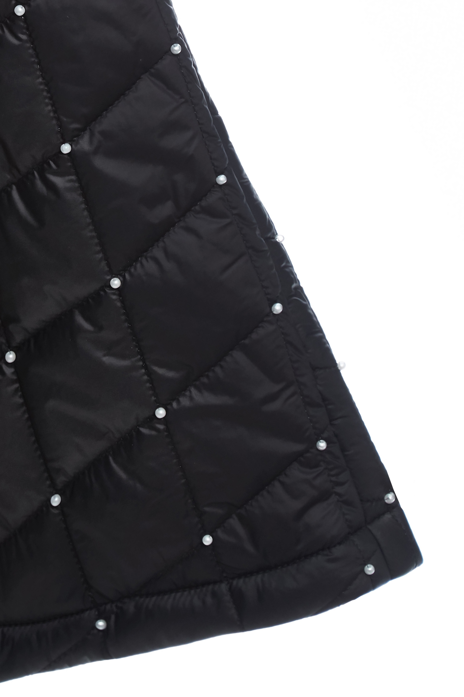 綴珍珠絎縫黑長裙綴珍珠絎縫黑長裙,時髦成套搭配,珍珠,秋冬穿搭,長裙,黑色裙子