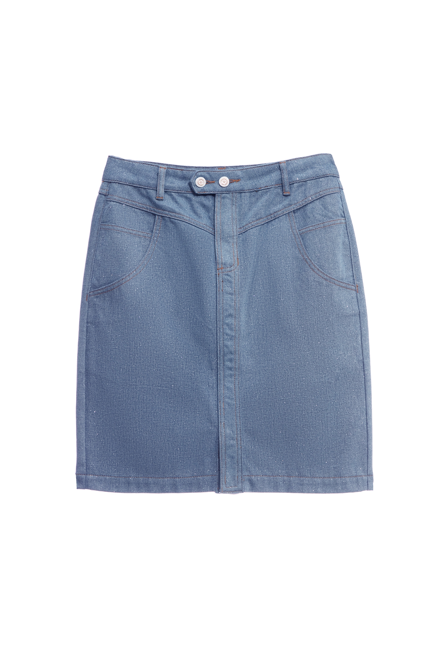 口袋造型牛仔短裙口袋造型牛仔短裙,牛仔,牛仔裙,秋冬穿搭