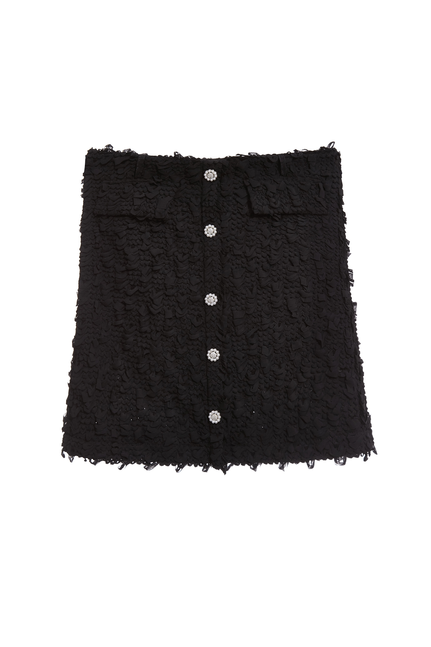 帶子紗式小香風珍珠釦短裙帶子紗式小香風珍珠釦短裙,上班OL穿搭,小香風,時髦成套搭配,派對特輯,珍珠,短裙,秋冬穿搭,約會特輯,花花世界